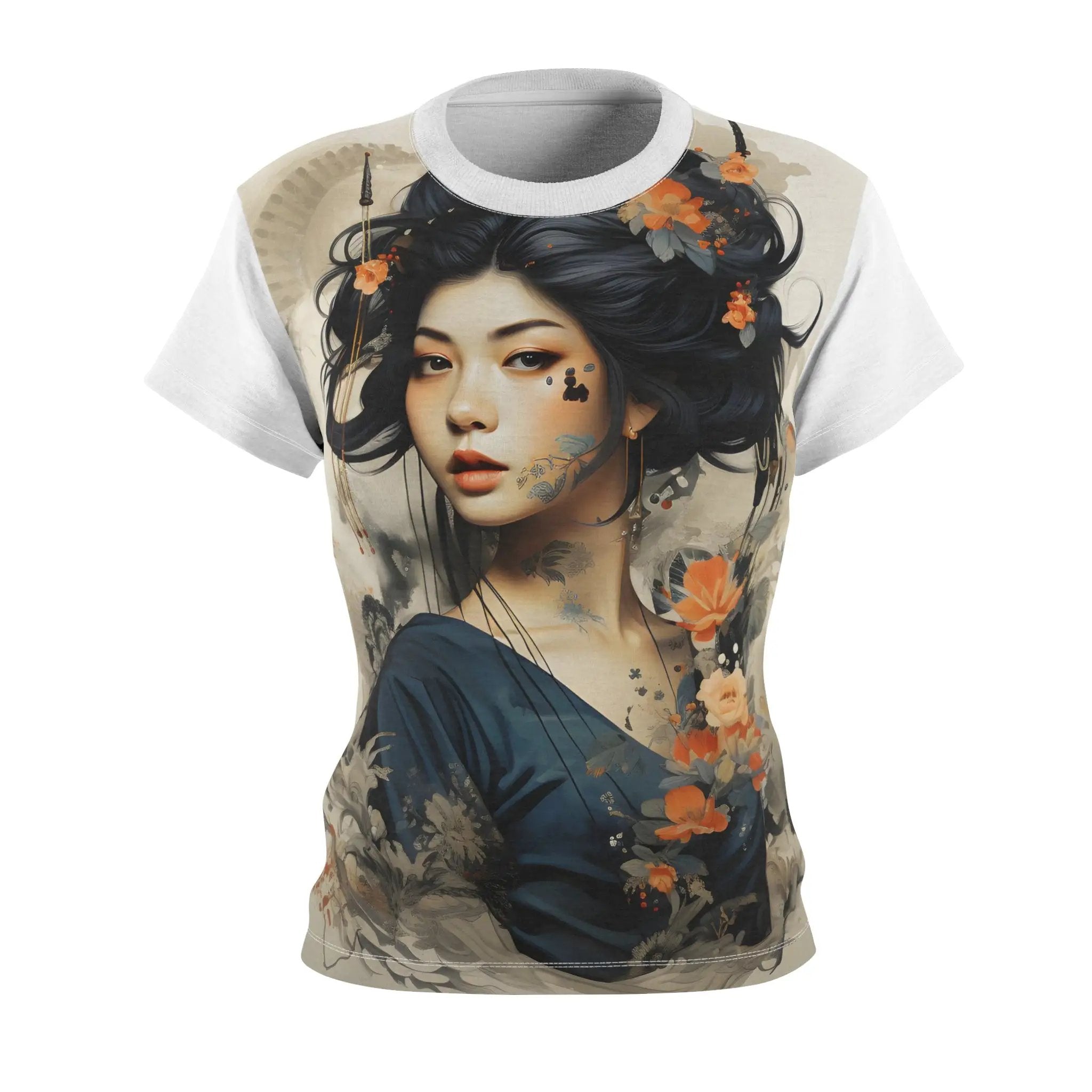 Women Tee | a women's t - shirt with a picture of a woman's face