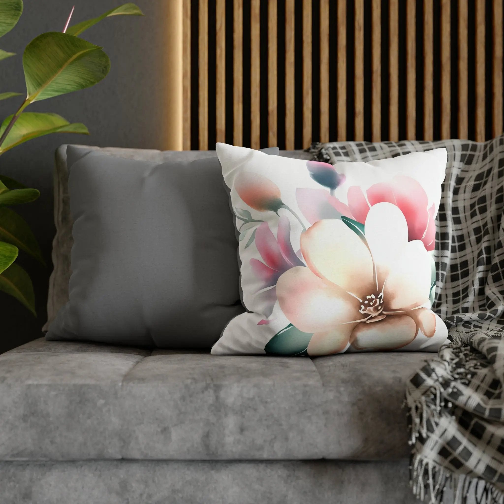 Pillow Sham | Mockup on a Couch