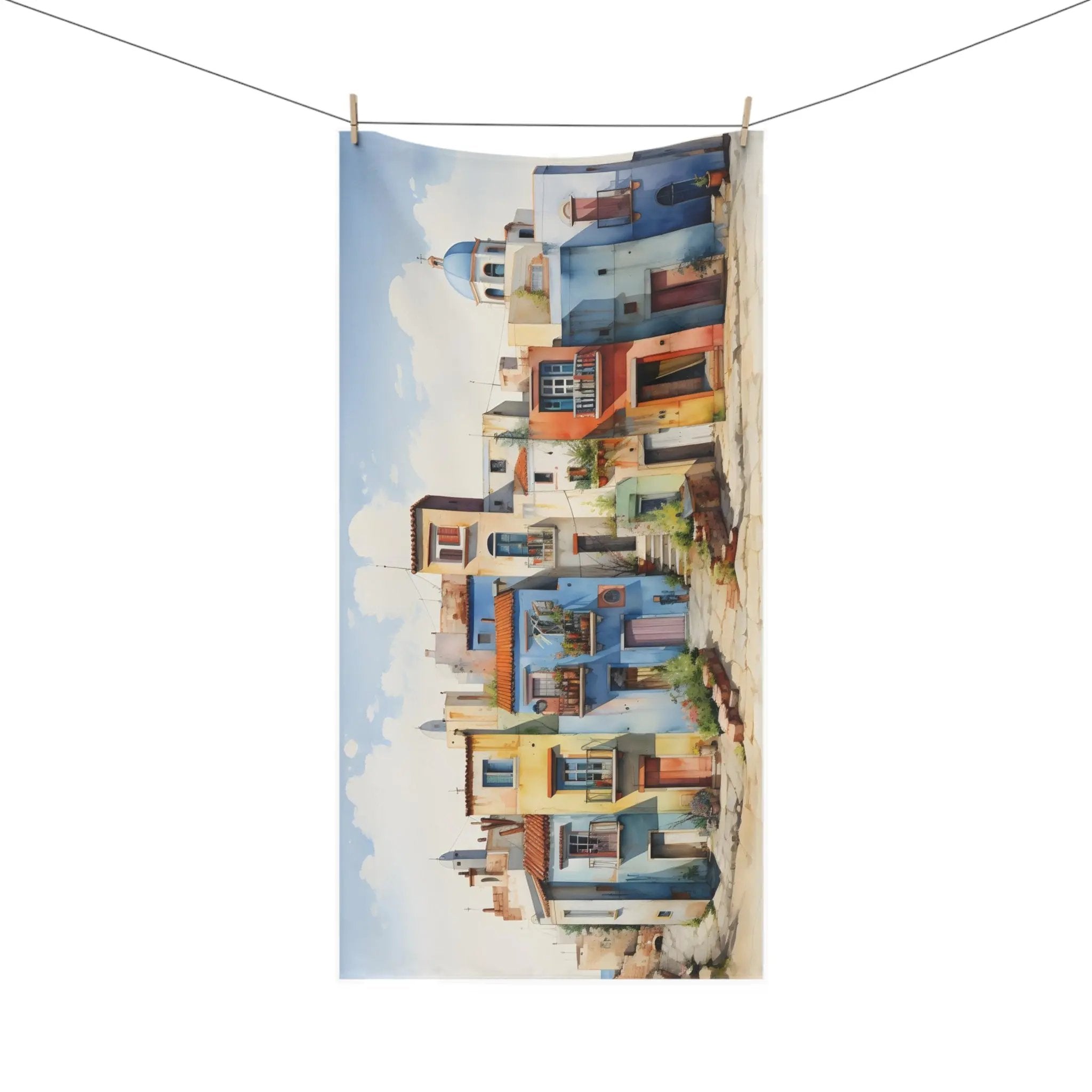 best bath towel | a photo hanging on a clothes line with clothes pins