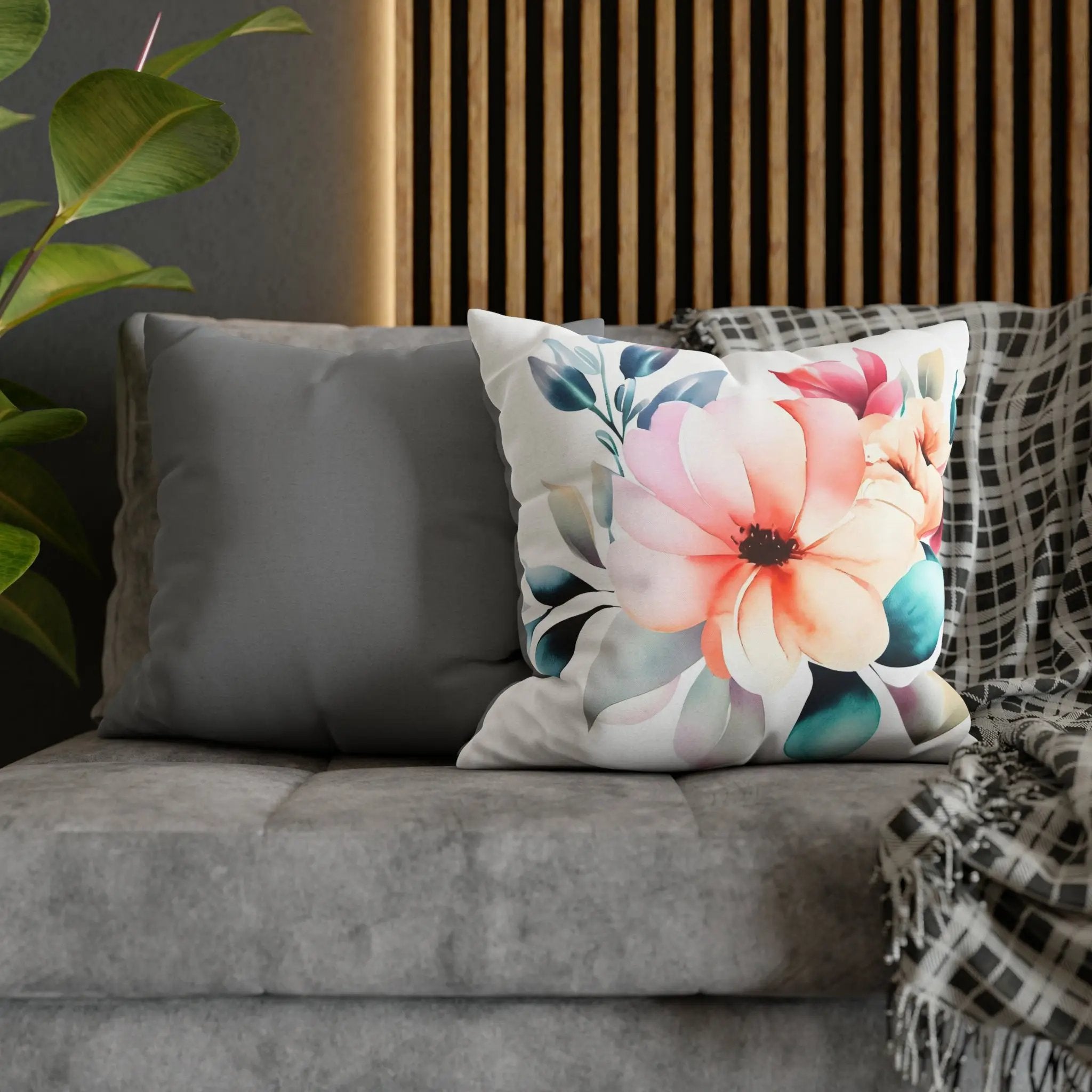 Pillow Sham | Mockup on a Couch