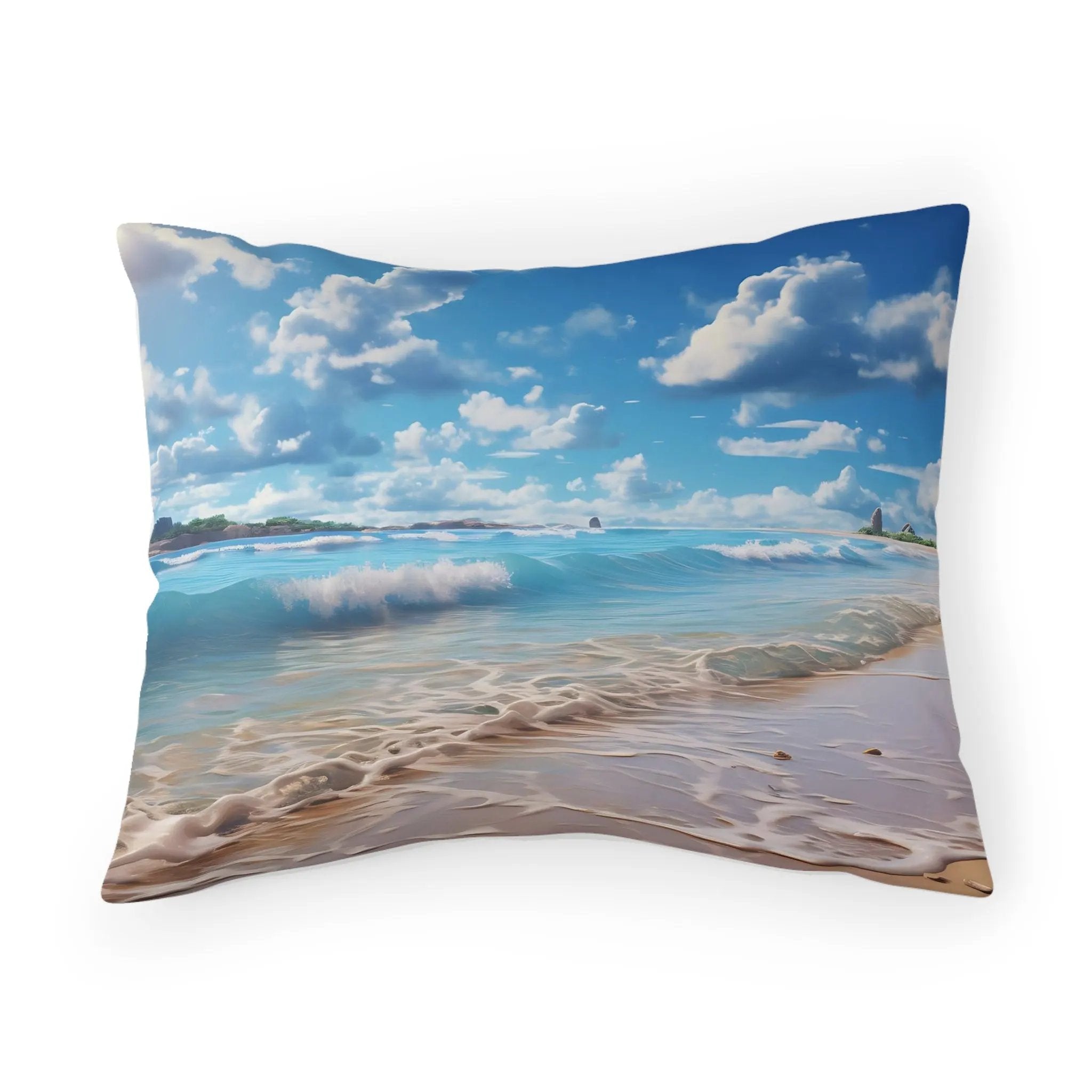 Pillow Sham | Sea Beach Landscape | Avatar Style | Cushion Cover | Pillowcase | Pillow Slip | Pillow Cover