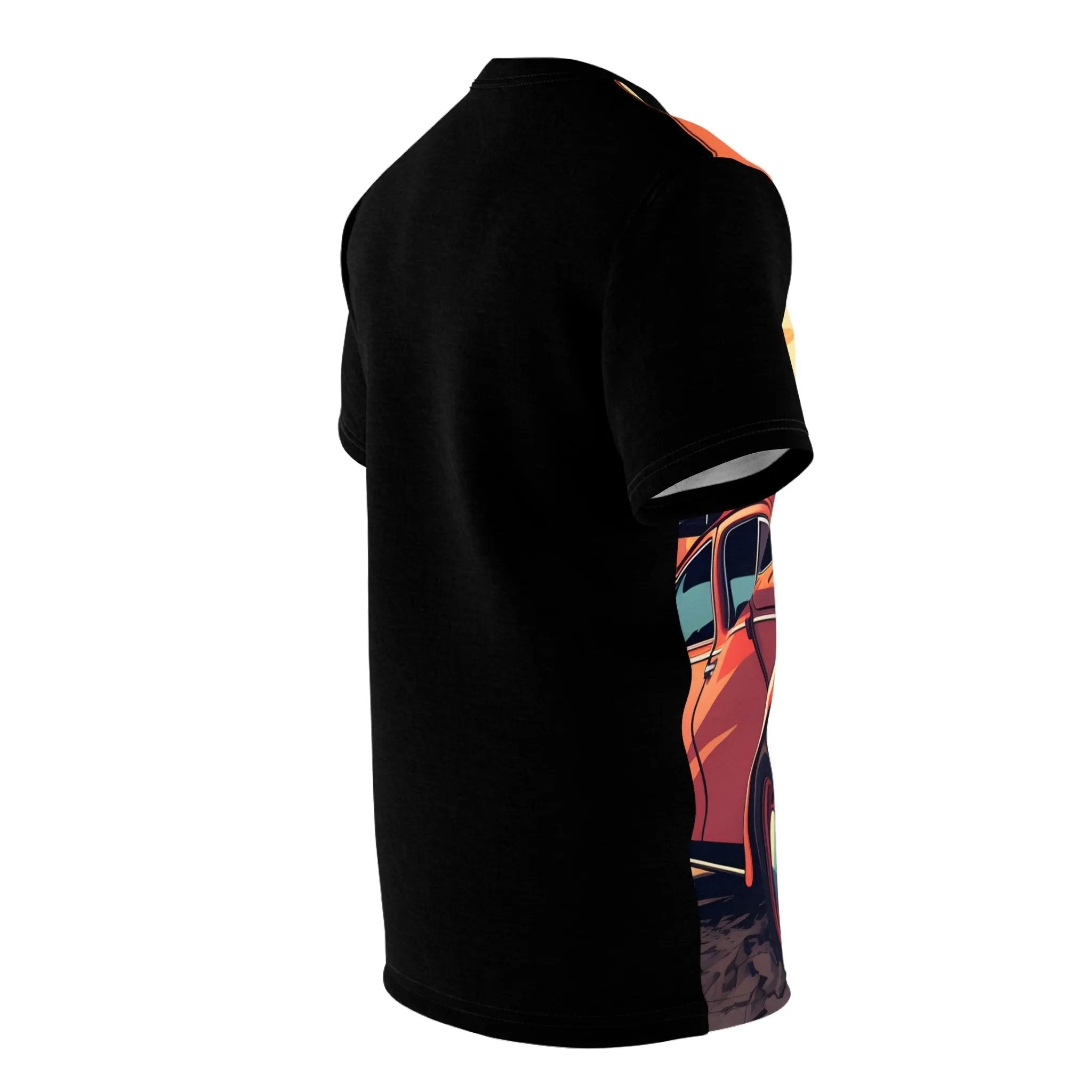 vintage shirt | a black t - shirt with a picture of a car on it