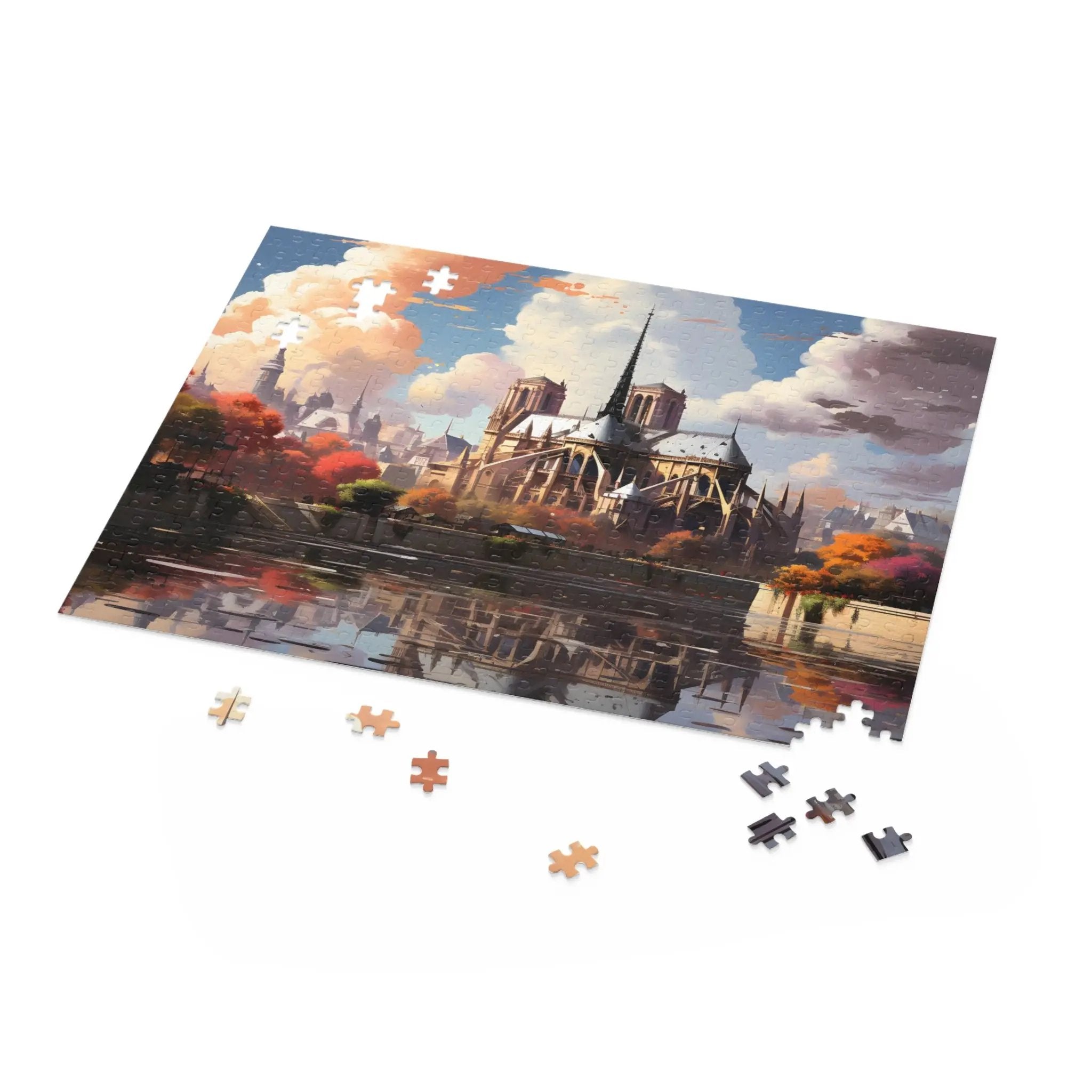 Jigsaw Puzzle | a jigsaw puzzle with a picture of a castle