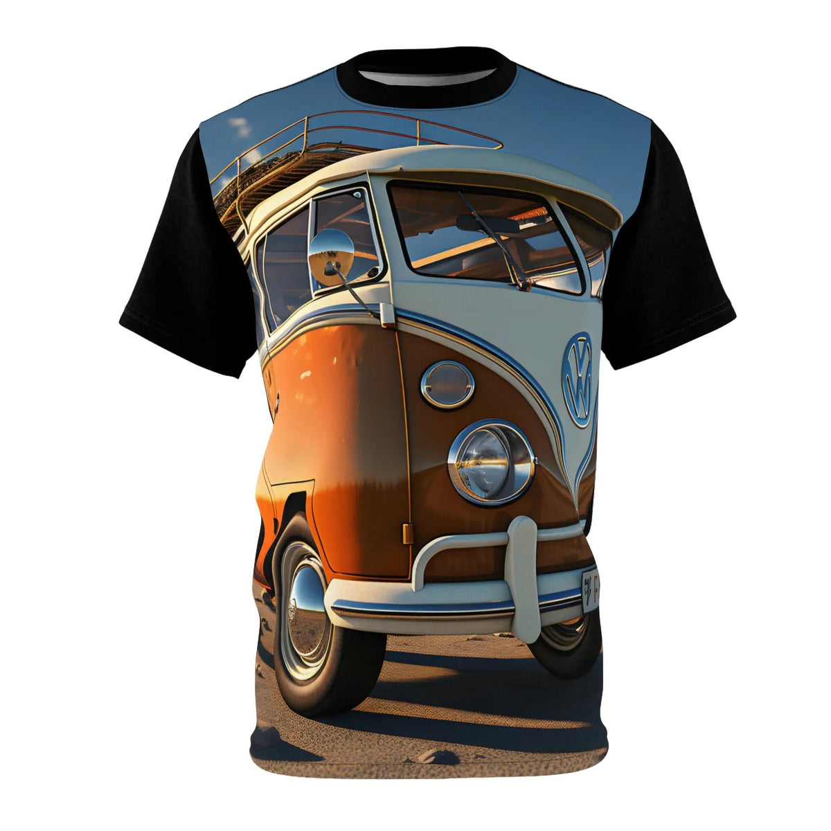 shirt with an image of a van