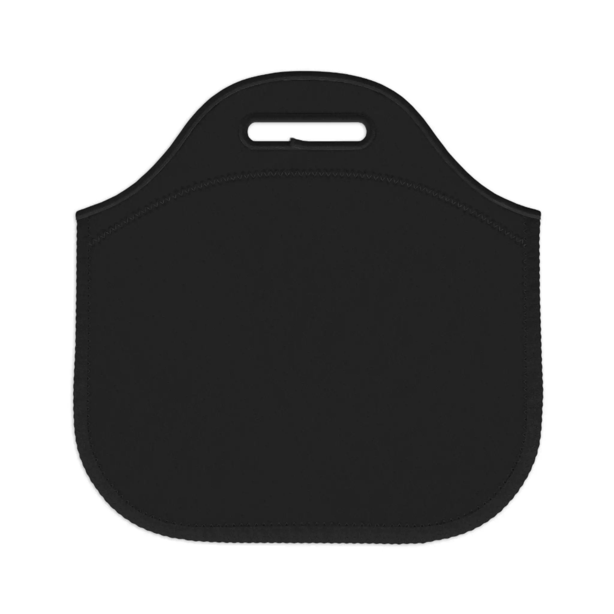 Insulated lunch bag | a black lunch bag on a white background