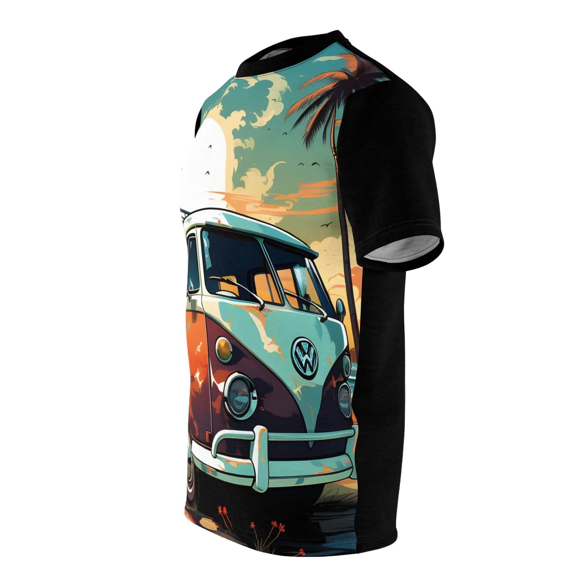 vintage shirt | a t - shirt with a van painted on it