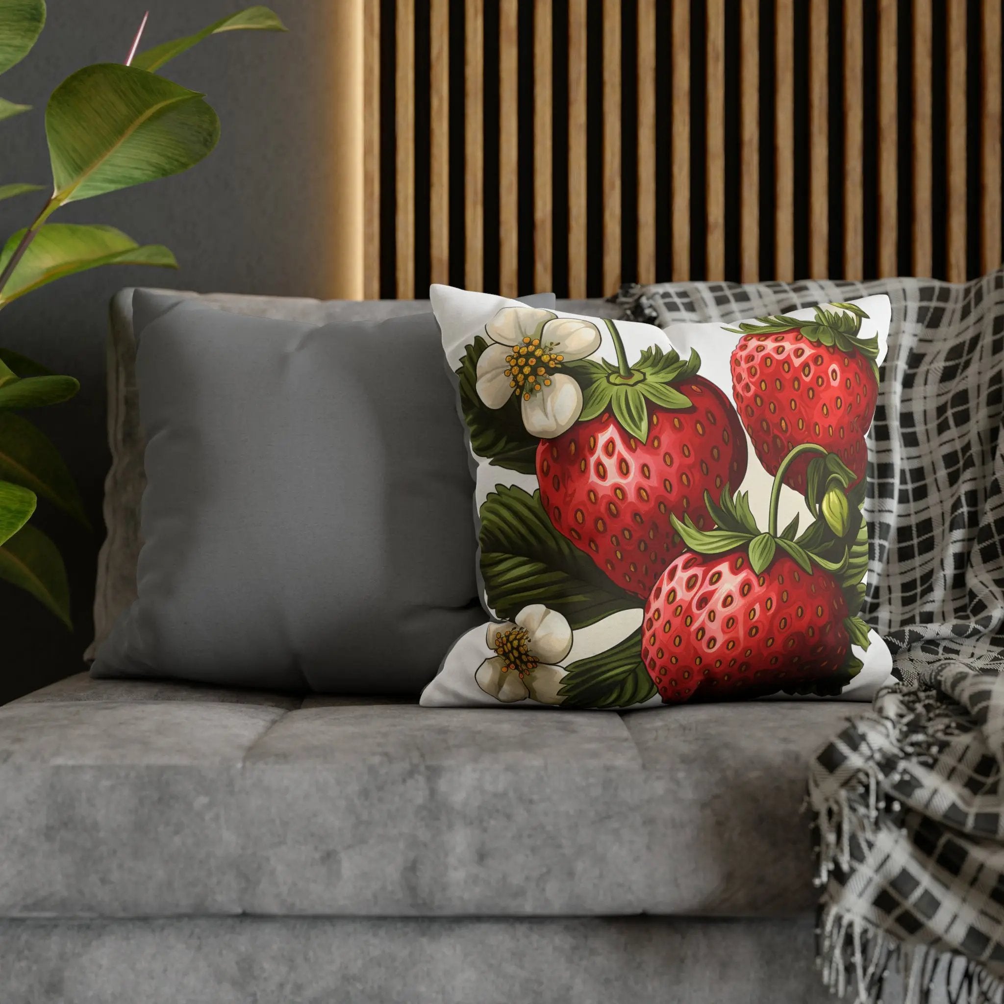 Pillow Sham | Mockup on the couch