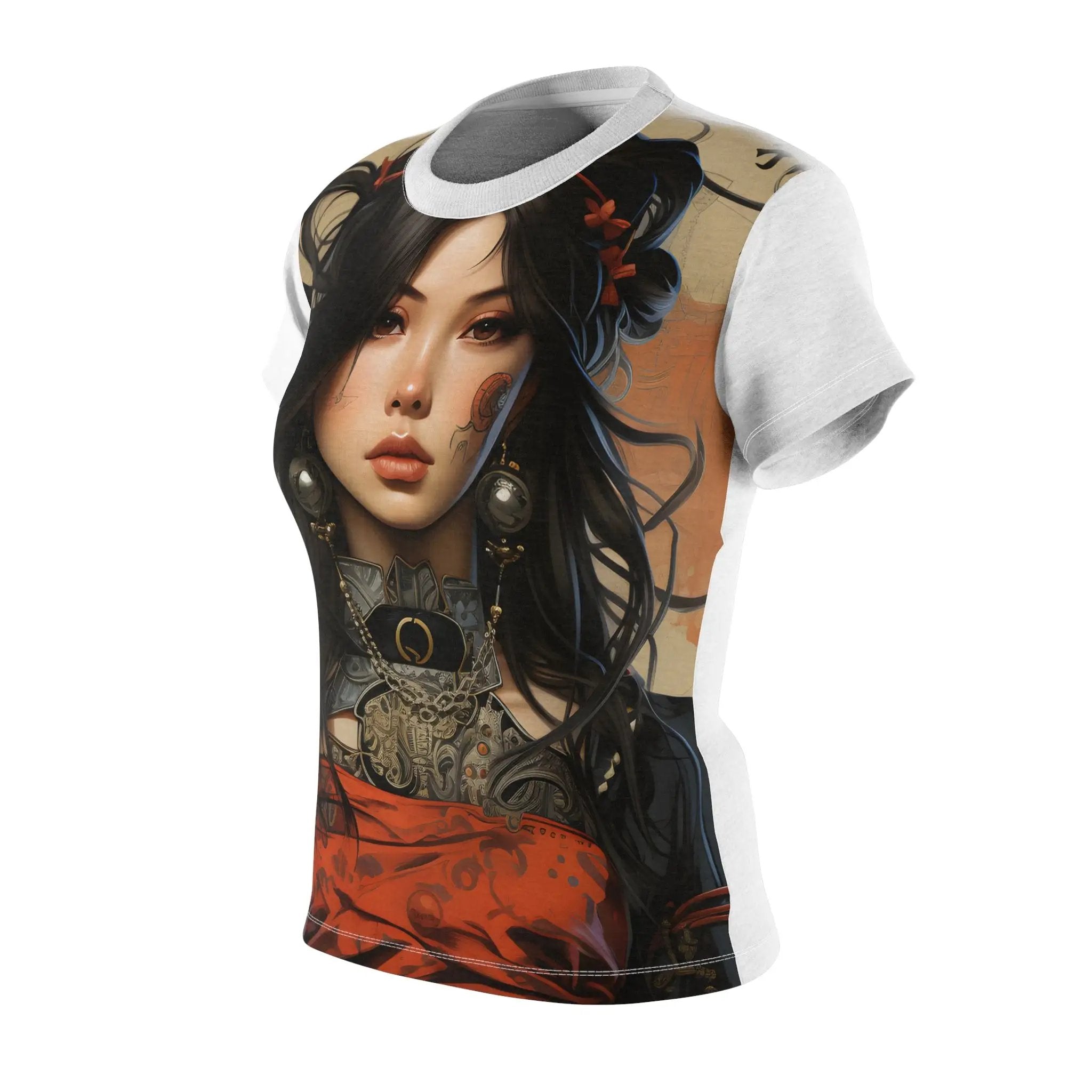 Women Tee | shirt with a picture of a woman's face