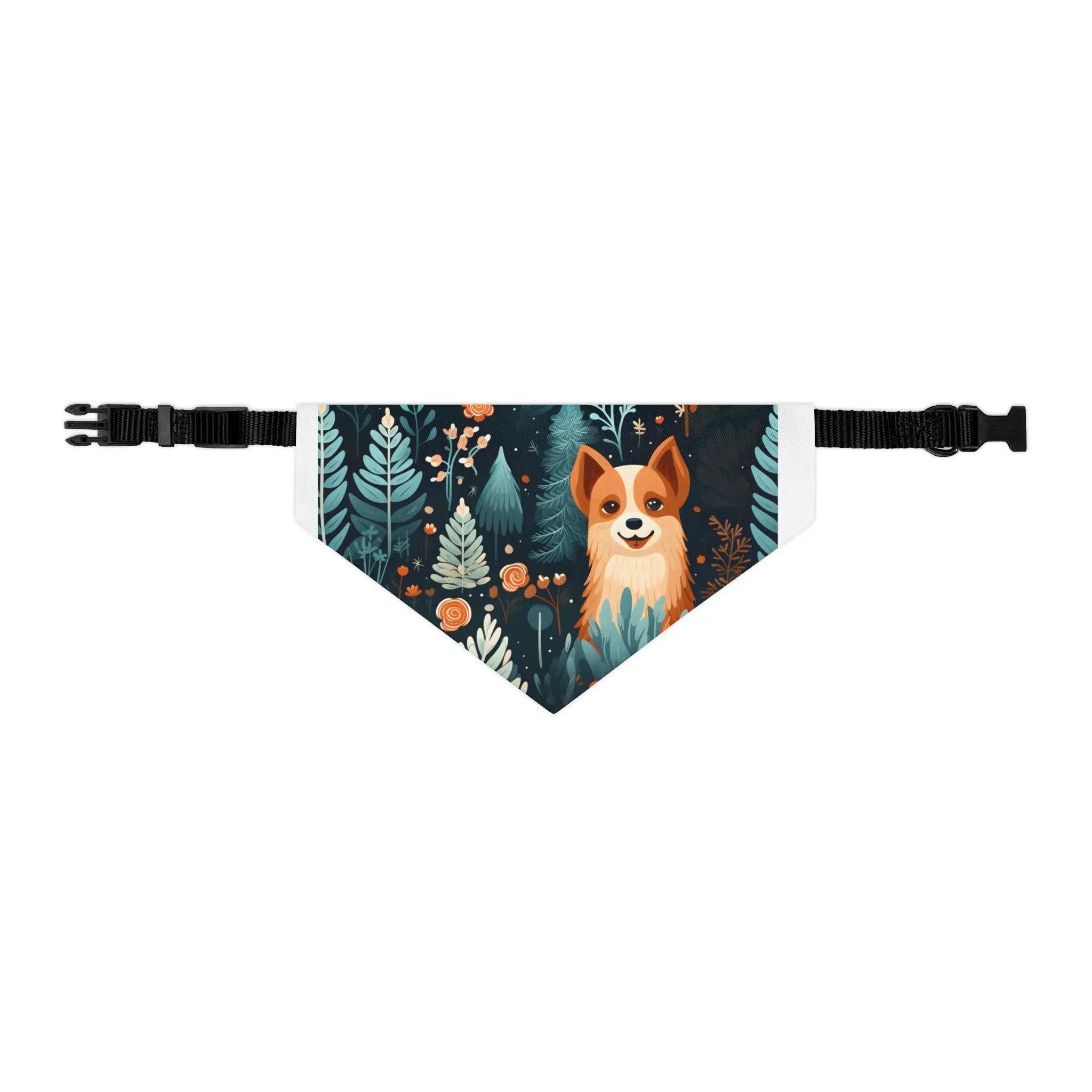 Pet Bandana | a tie with a picture of a dog on it