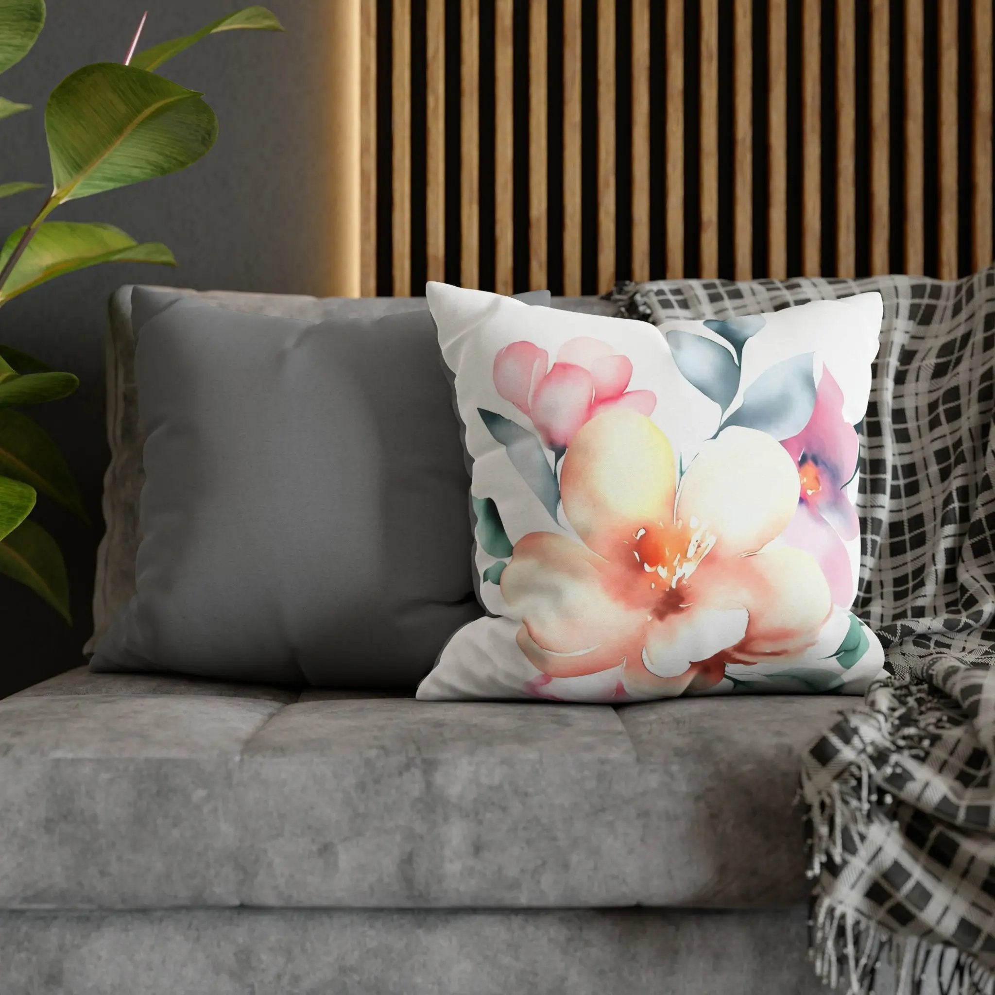 Pillow Sham | Mockup on a Couch