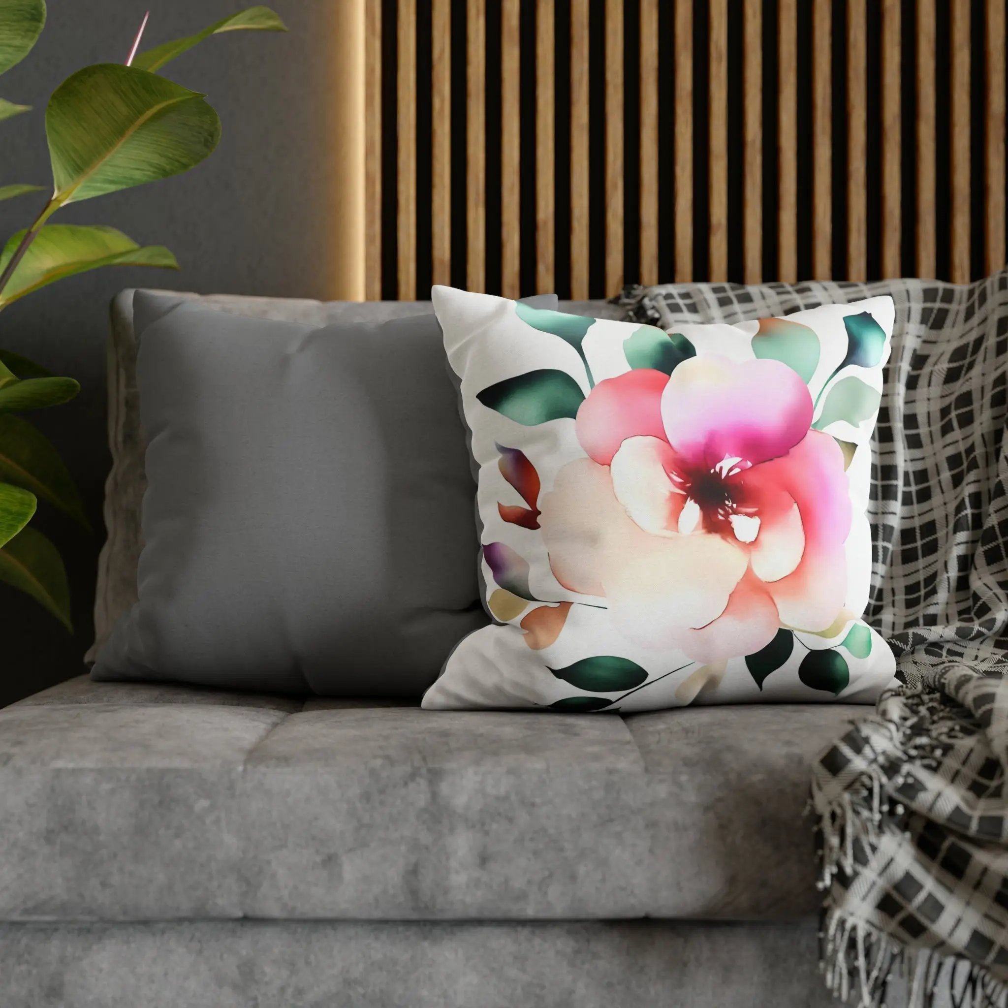 Pillow Sham | Mockup on the couch