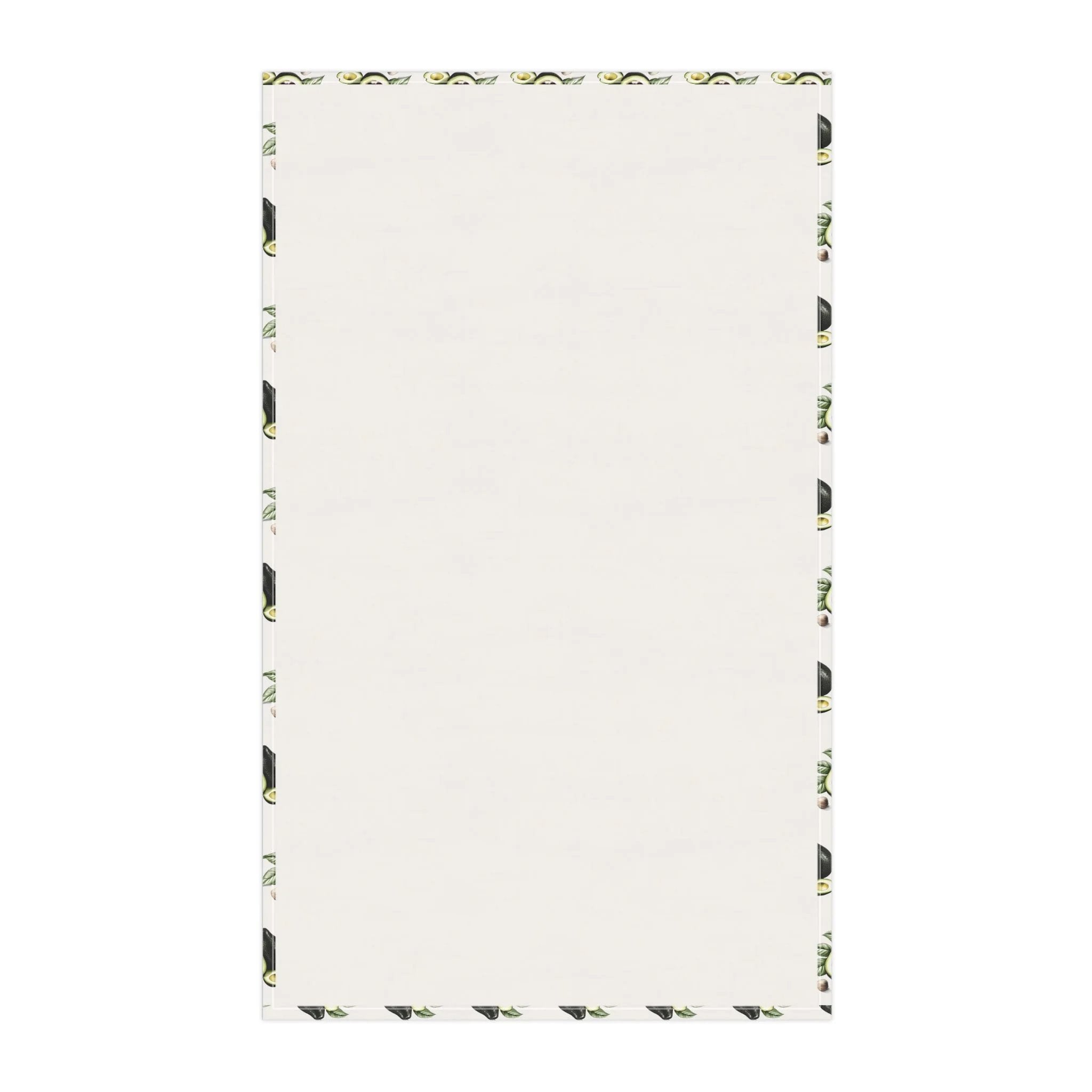 Kitchen Towel | a blank paper with a black and white border