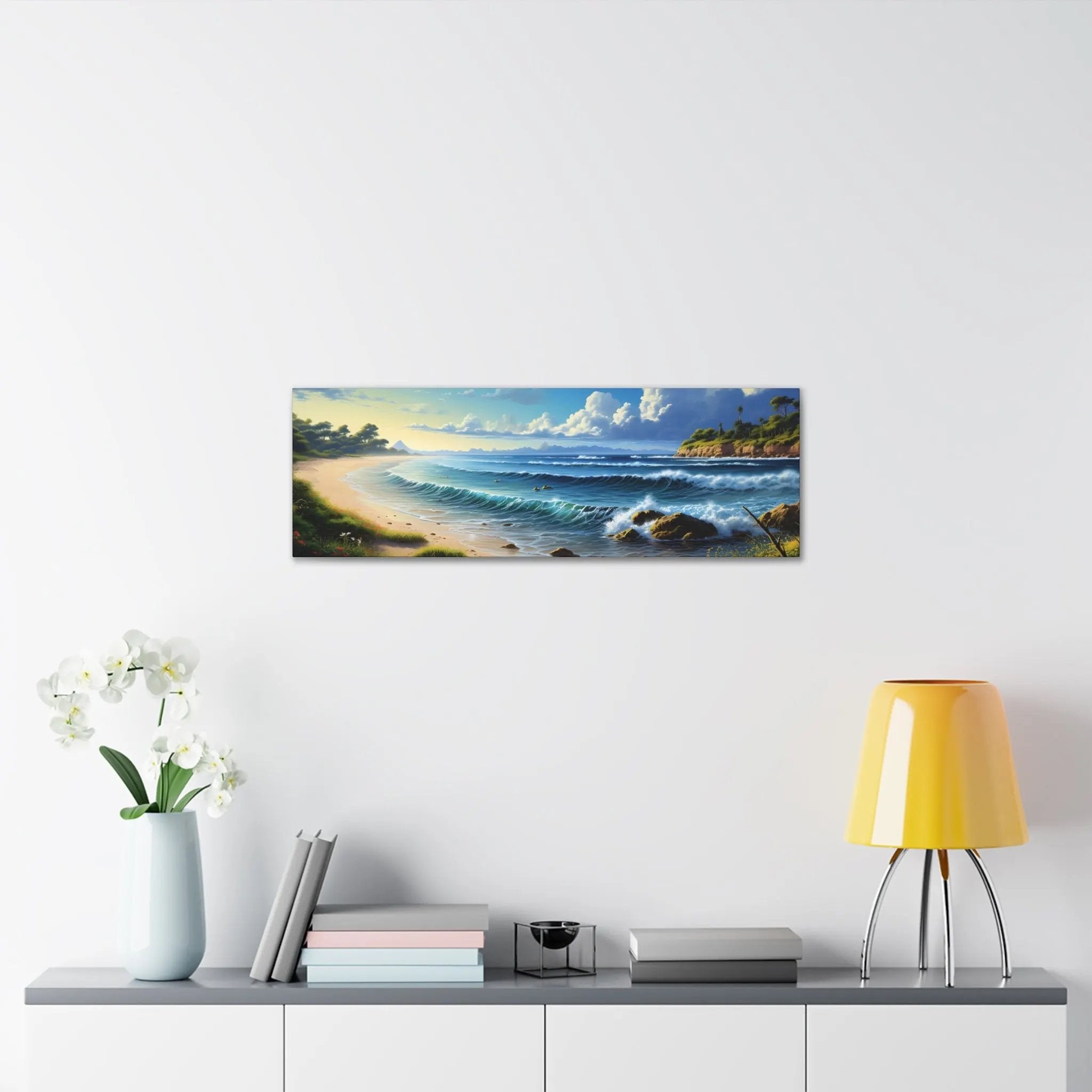 Canvas Gallery Wraps | Beach Seaside Landscape | Home Decor