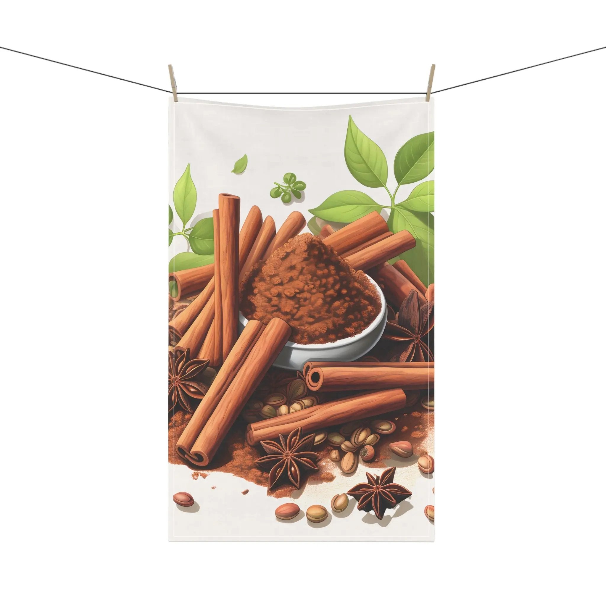 Kitchen Towel | a tea towel hanging on a clothes line