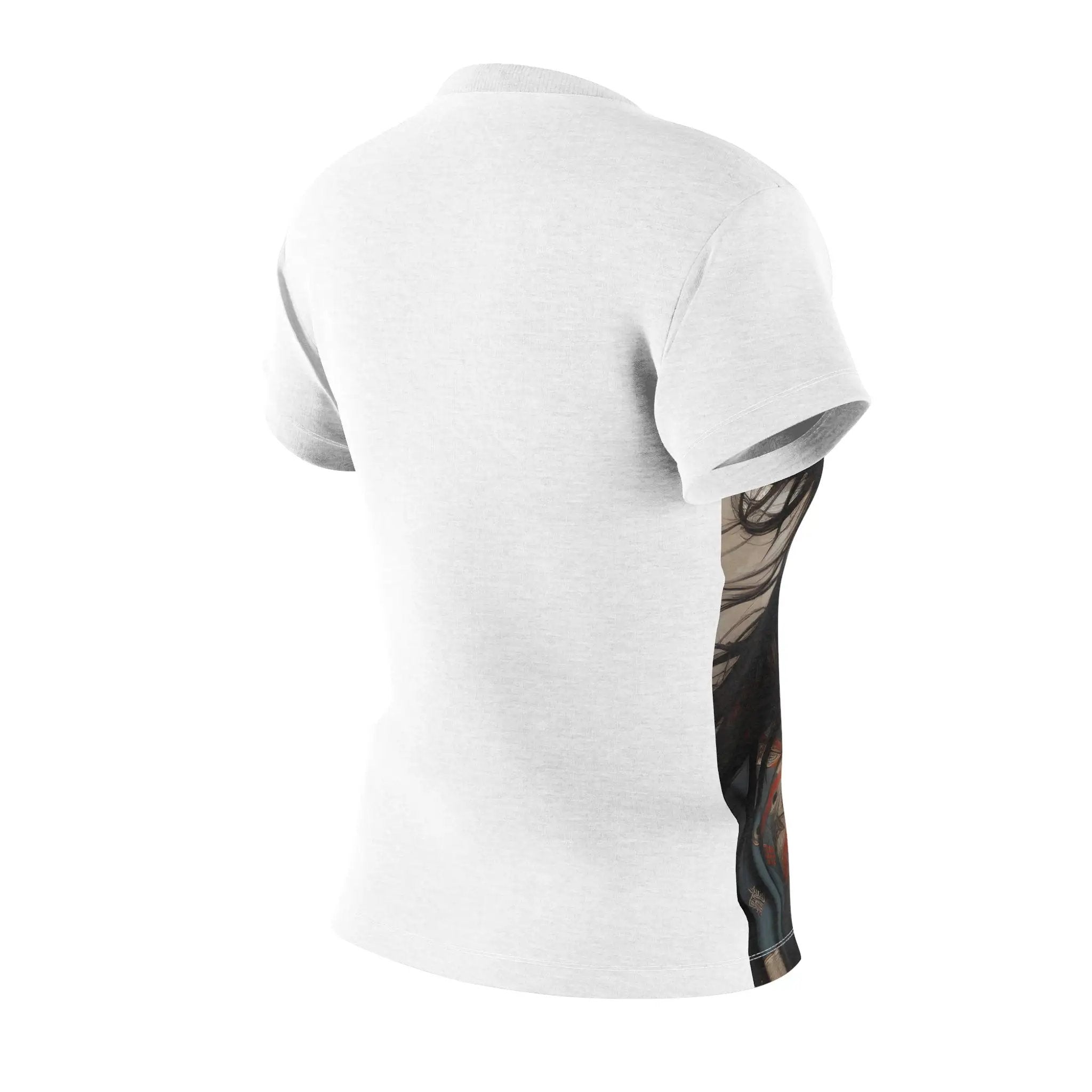 Women Tee | a white shirt with a tattoo on the arm