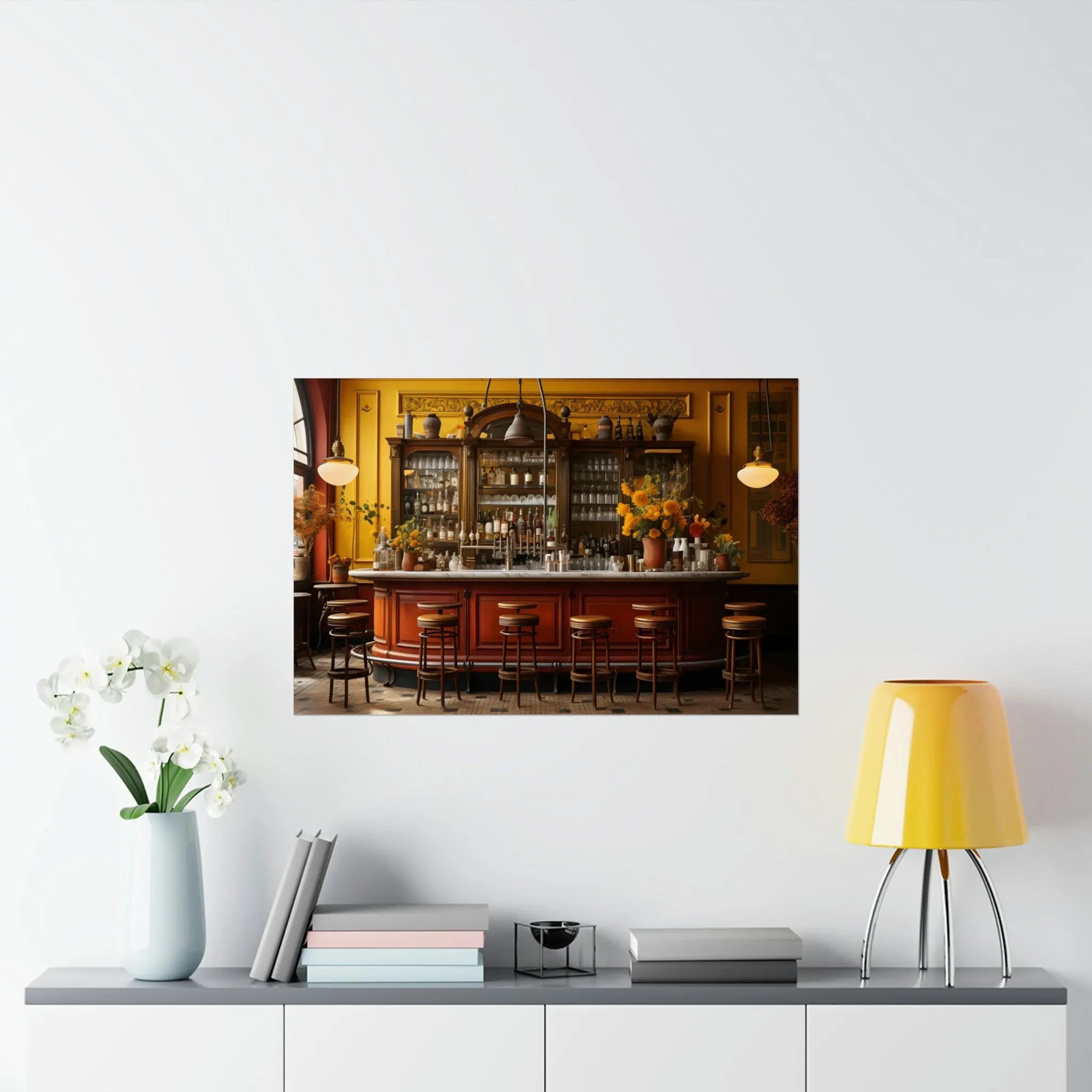 Kawaii Posters | a picture of a bar in a room