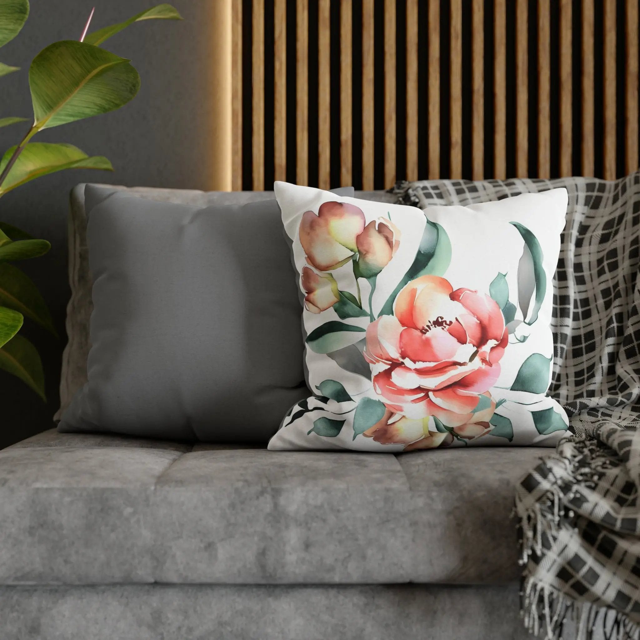 Pillow Sham | Mockup on the couch