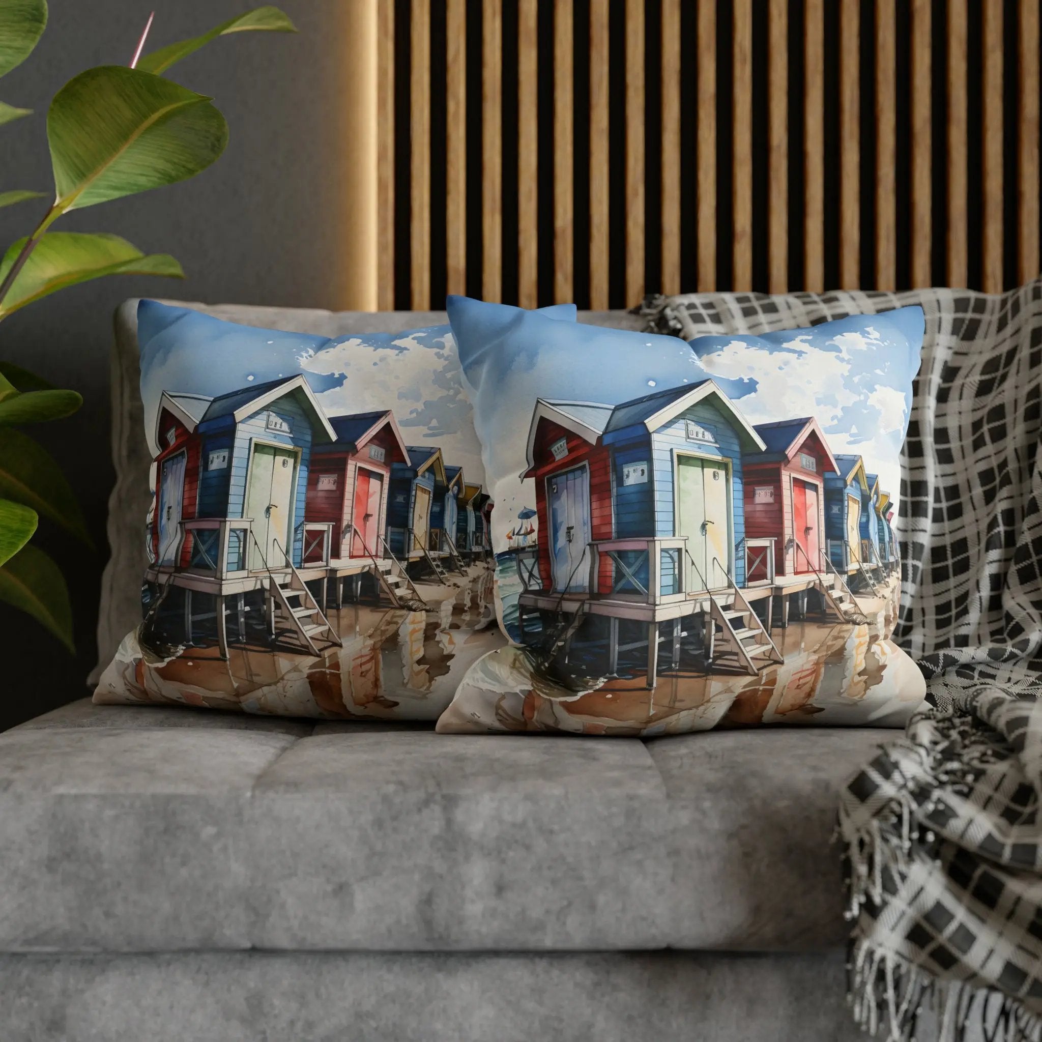 Pillow Sham | Seaside Escape | Beach Cabin Design