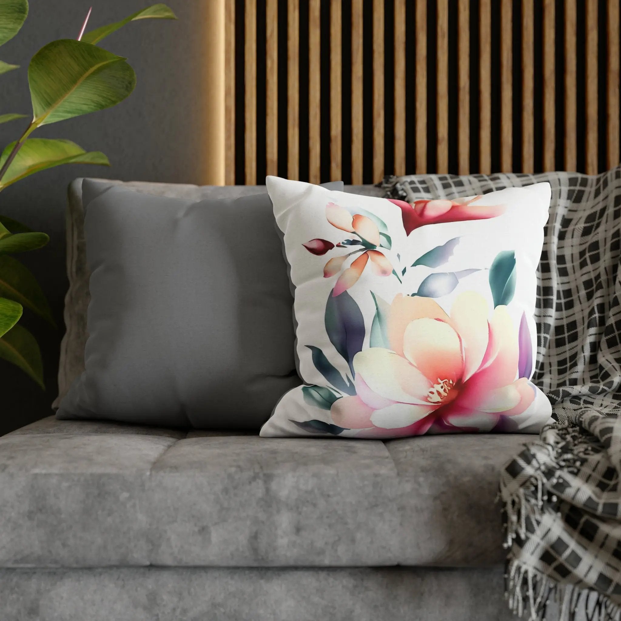 Pillow Sham | Mockup on a Couch