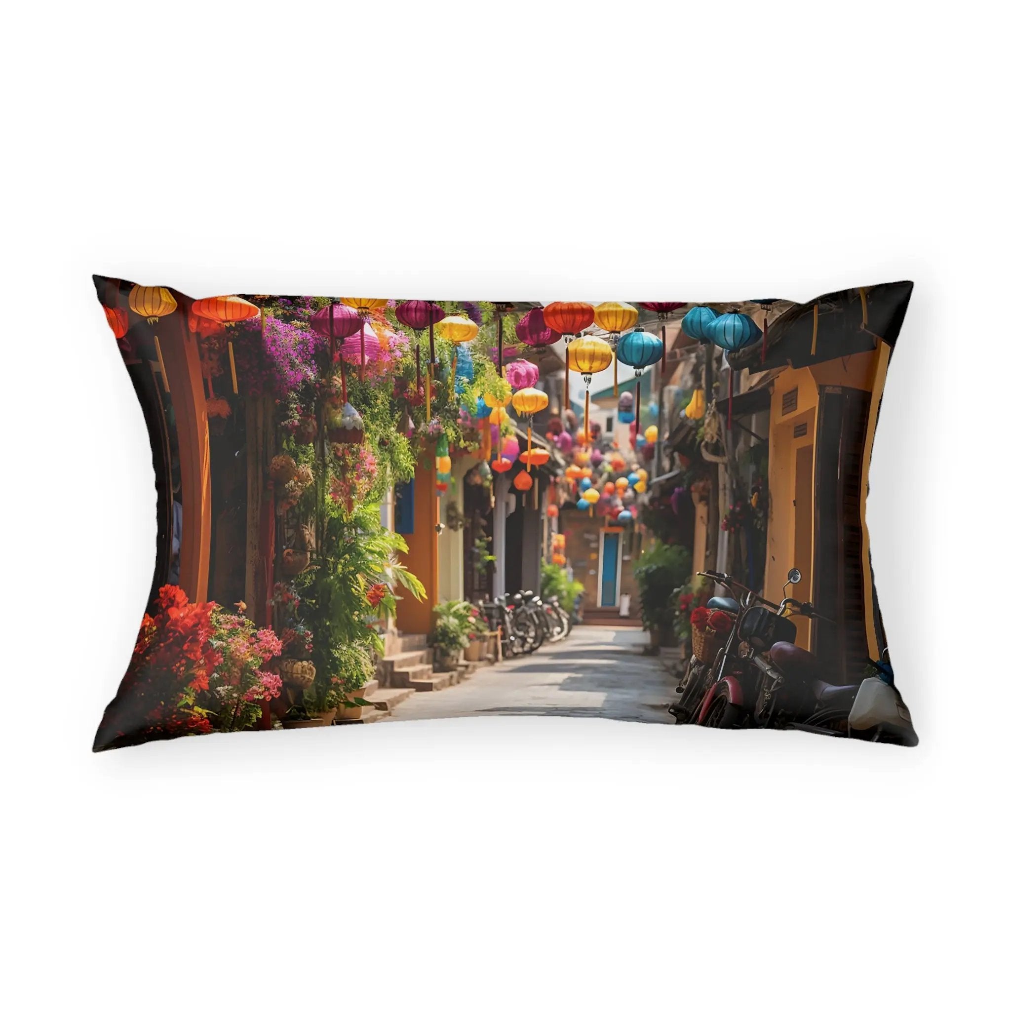 Pillow Sham | Silk Lanterns | A Journey Through Hoi An Old Quarter