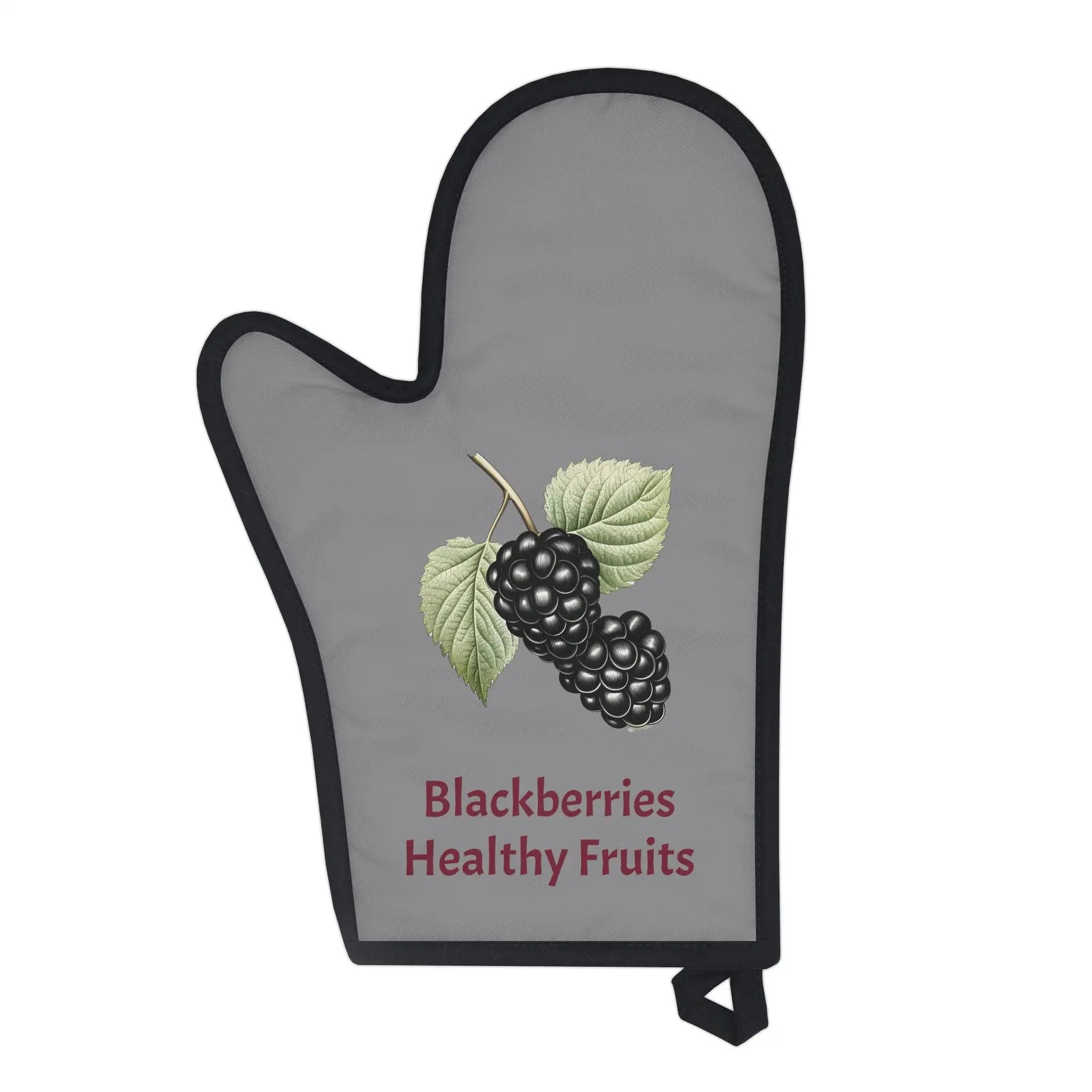 oven mitt | a blackberries healthy fruits oven mitt