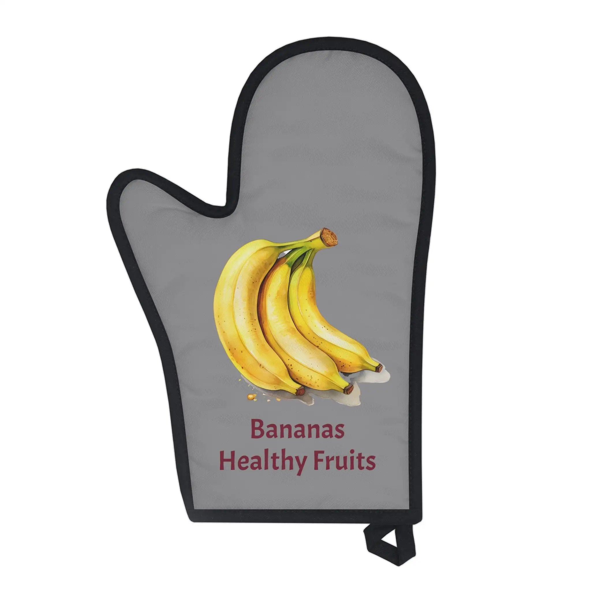 oven mitt | a oven mitt with a bunch of bananas on it