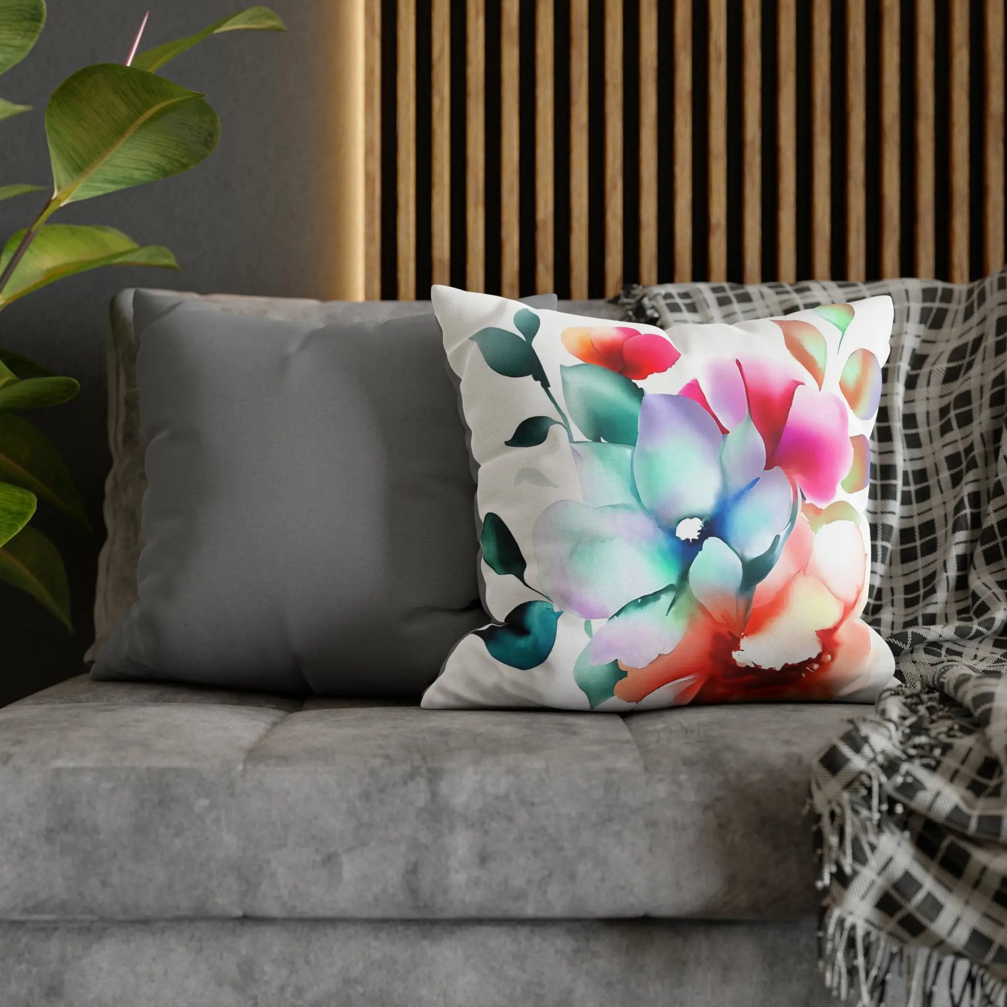 Pillow Sham | Mockup on a Couch