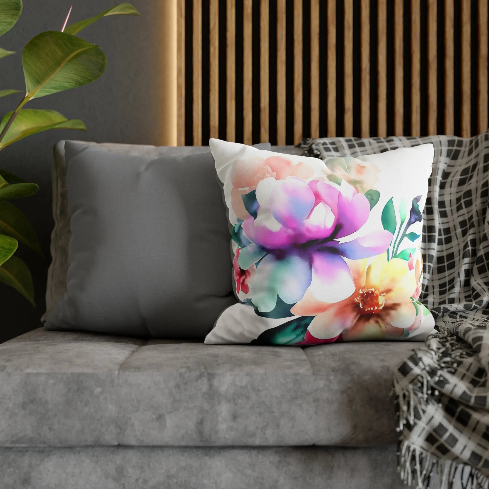 Pillow Sham | Mockup on the couch