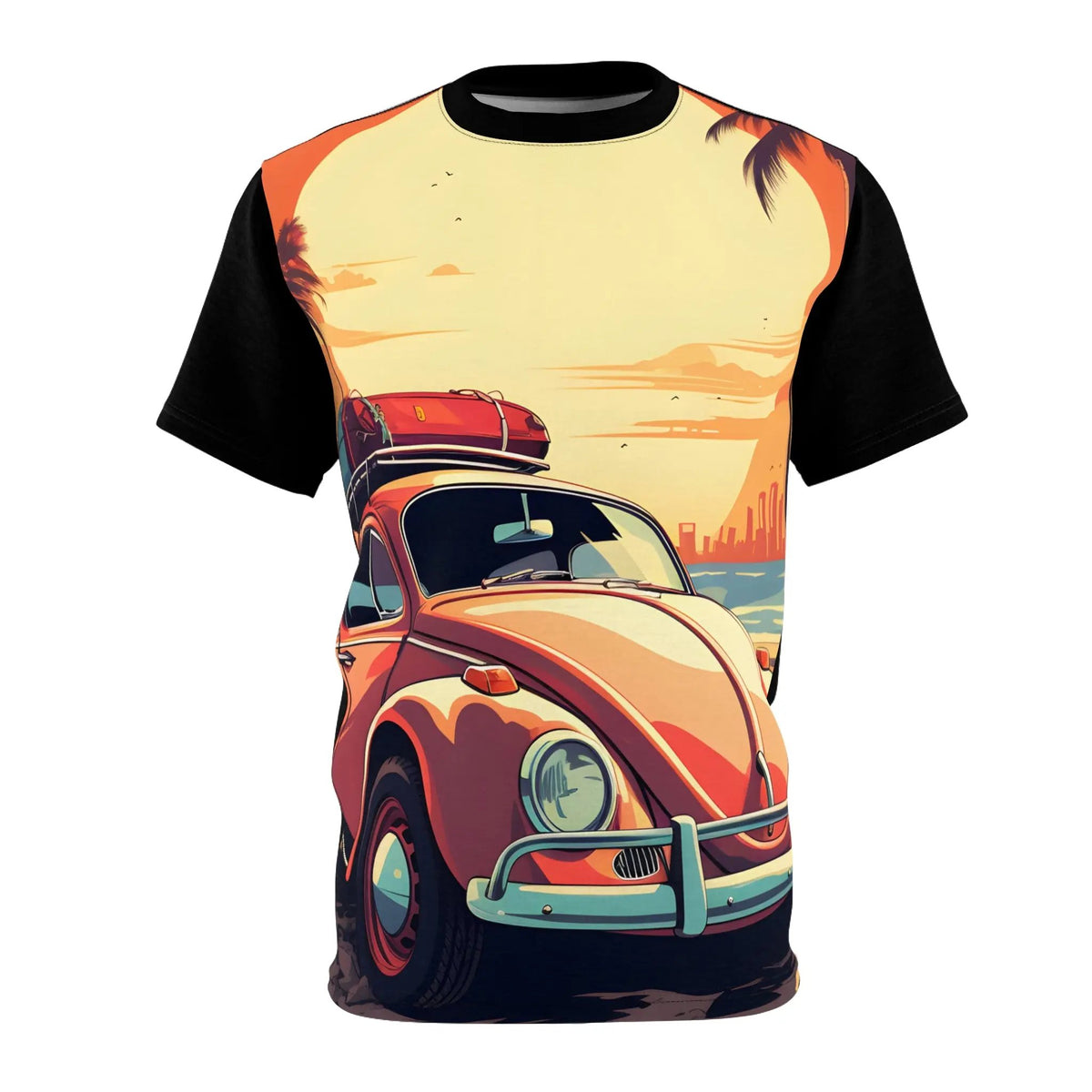 vintage shirt | shirt with an image of a car on it