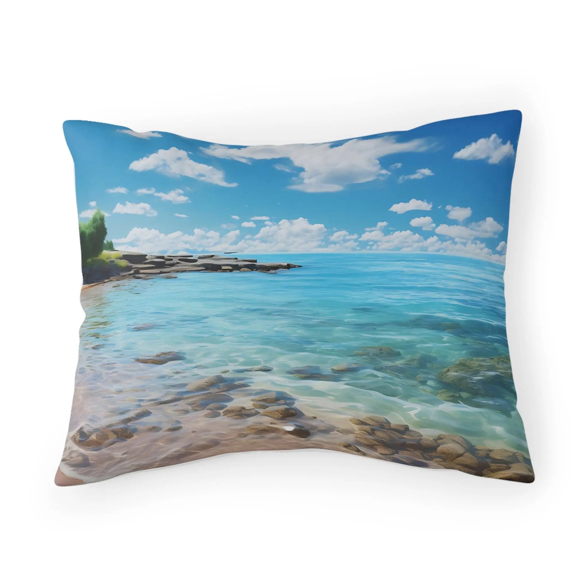 Pillow Sham | Sea Beach Landscape | Avatar Style | Cushion Cover | Pillowcase | Pillow Slip | Pillow Cover