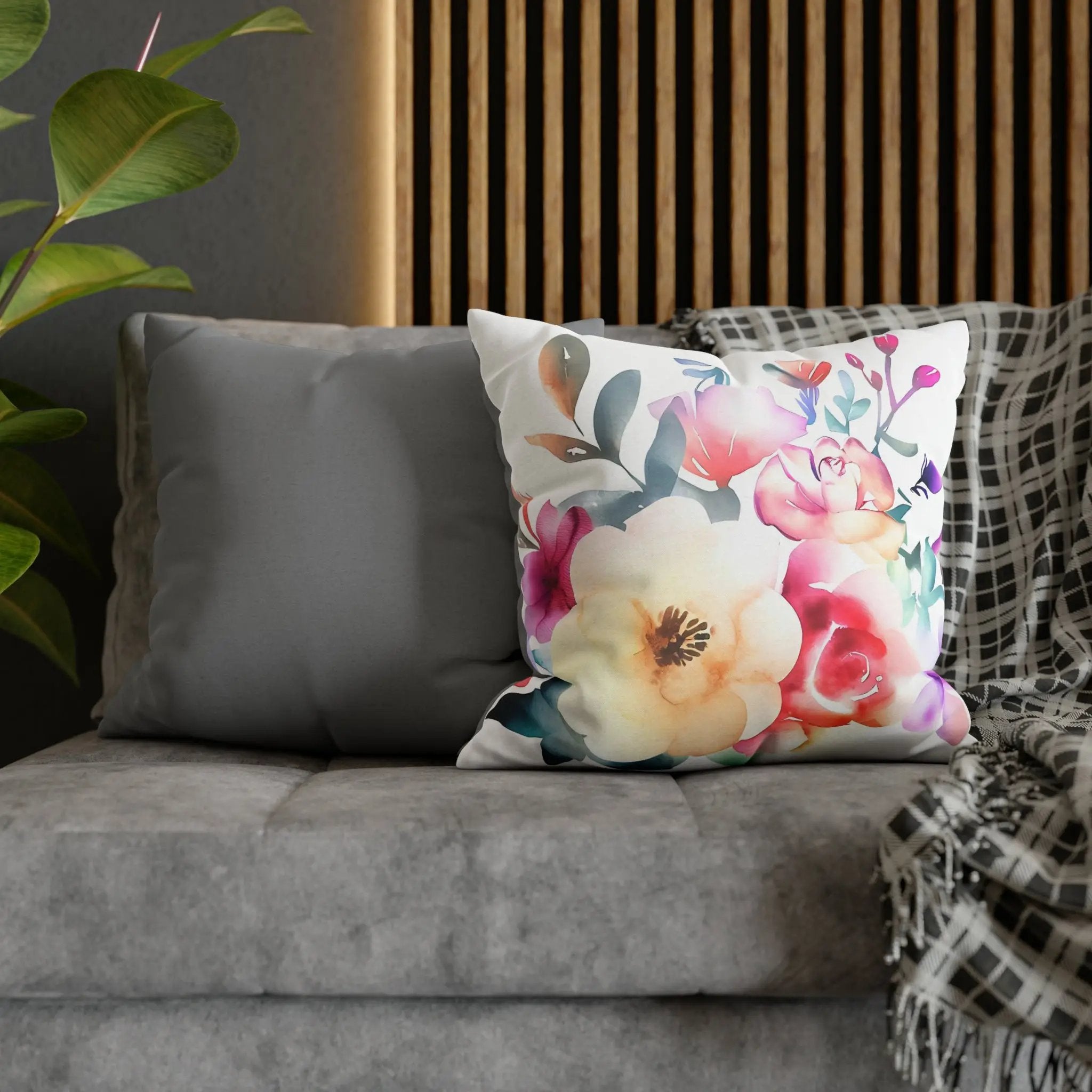 Pillow Sham | Mockup on a Couch