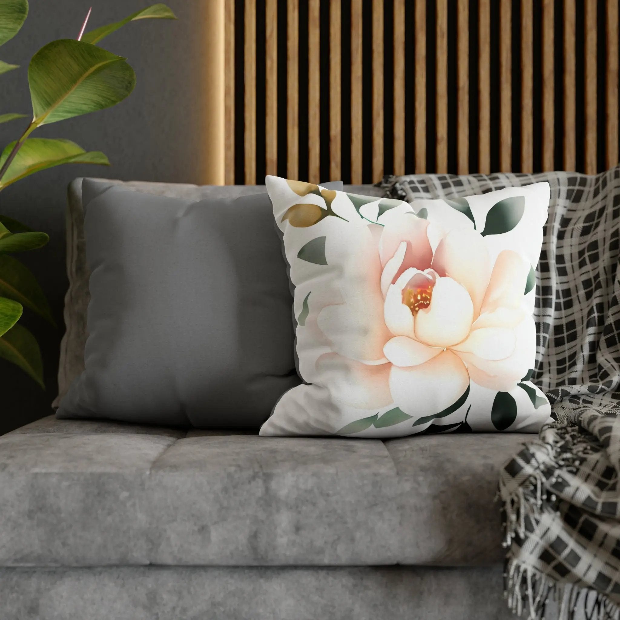 Pillow Sham | Mockup on a Couch