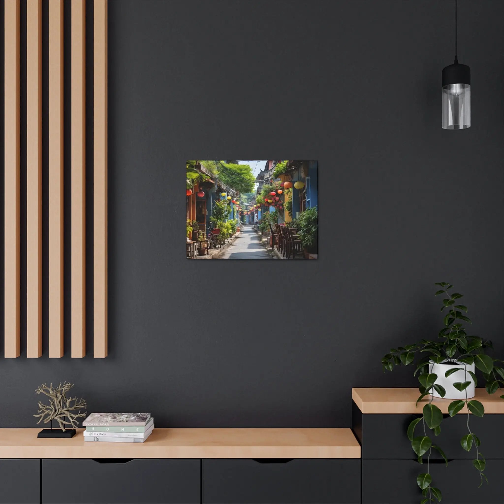 Canvas Gallery Wraps | a picture of a street in a city