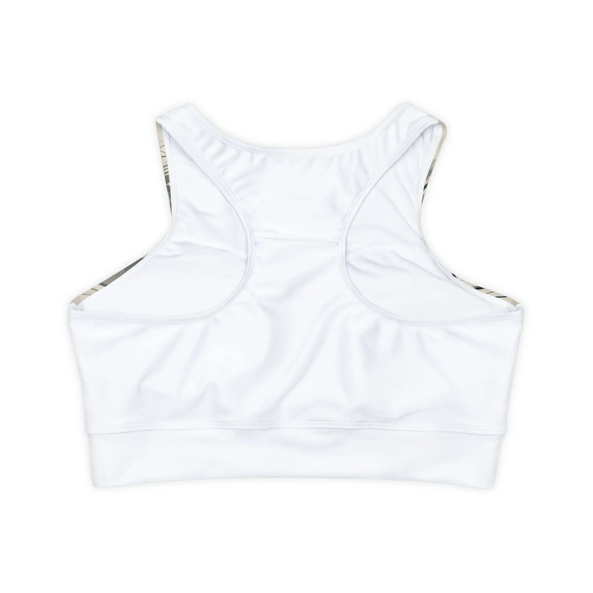 woman sports bra | a women's sports bra top in white