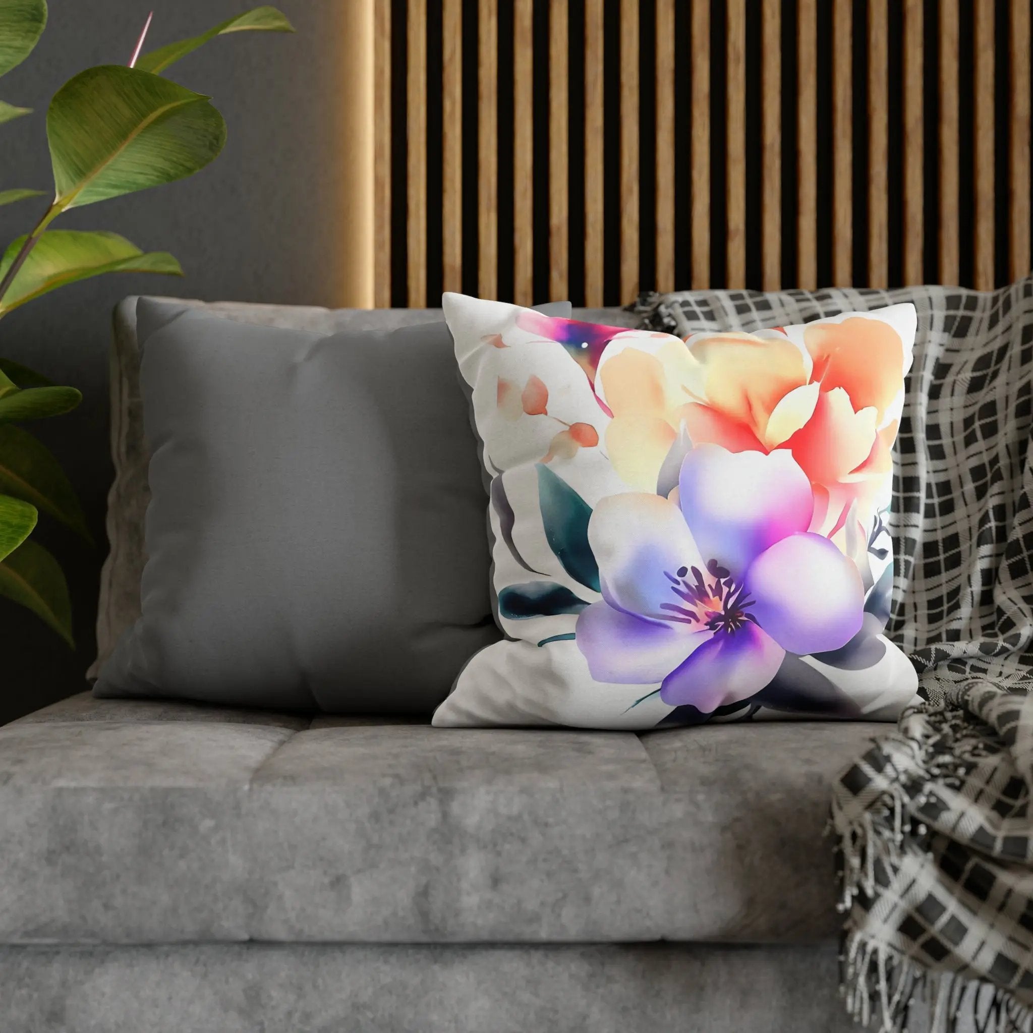 Pillow Sham | Mockup on the couch