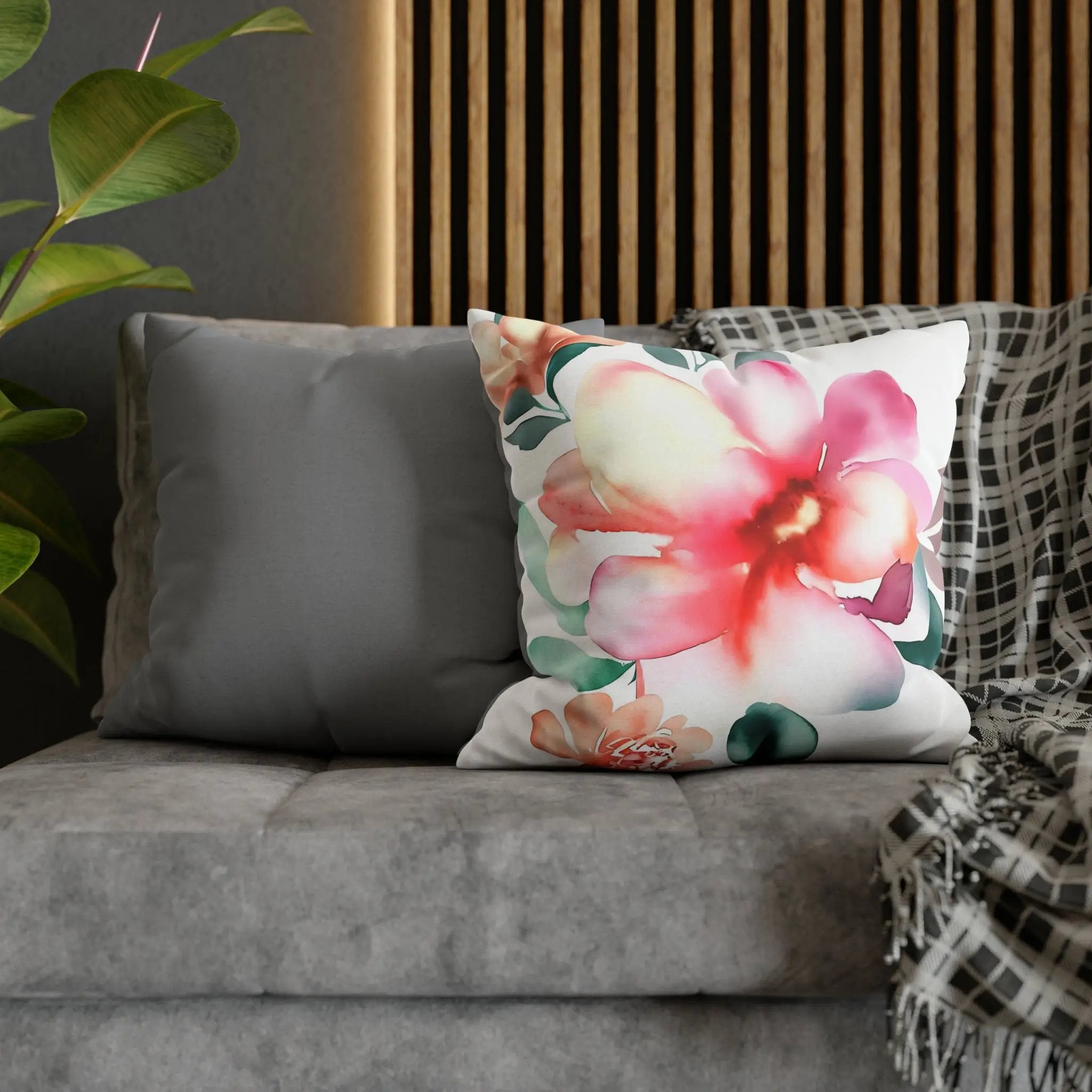 Pillow Sham | Mockup on a Couch