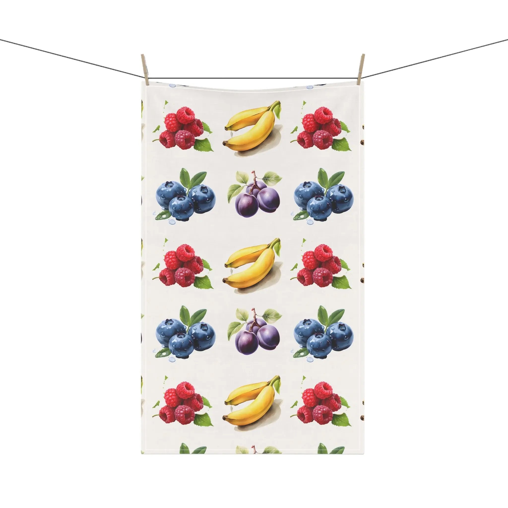 Kitchen Towel | a kitchen towel with a bunch of fruit on it