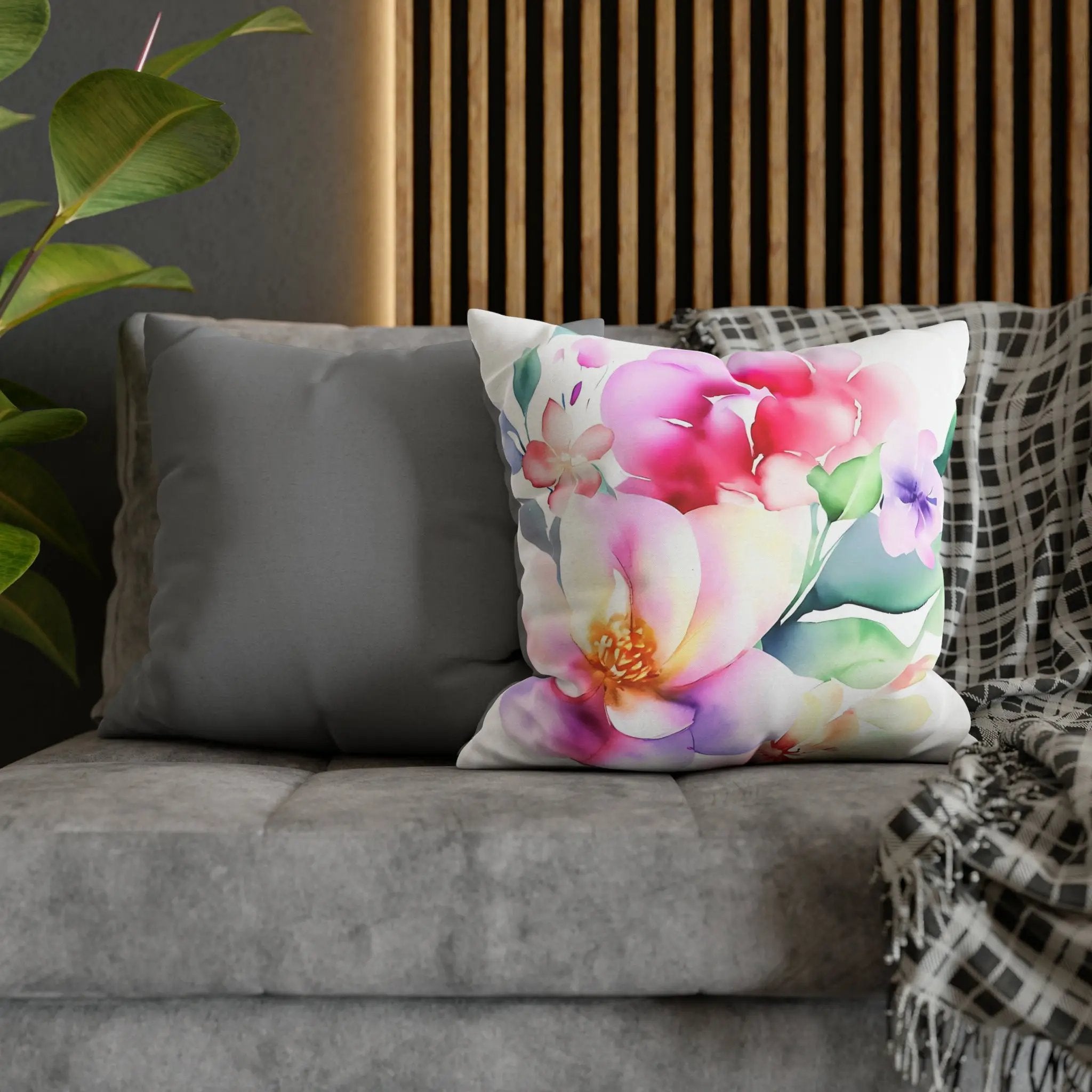 Pillow Sham | Mockup on the couch