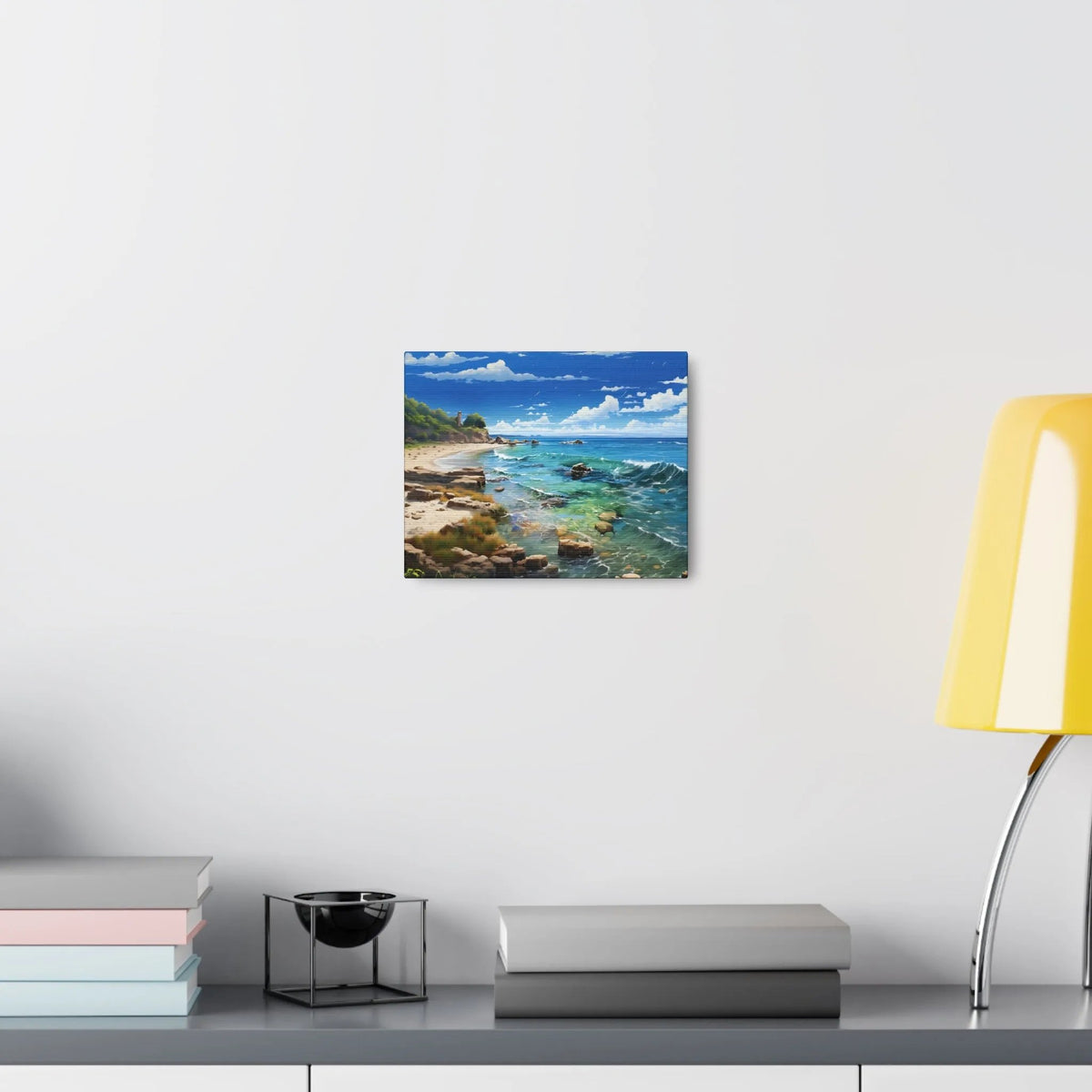 Canvas Gallery Wraps | Beach Seaside Landscape | Home Decor