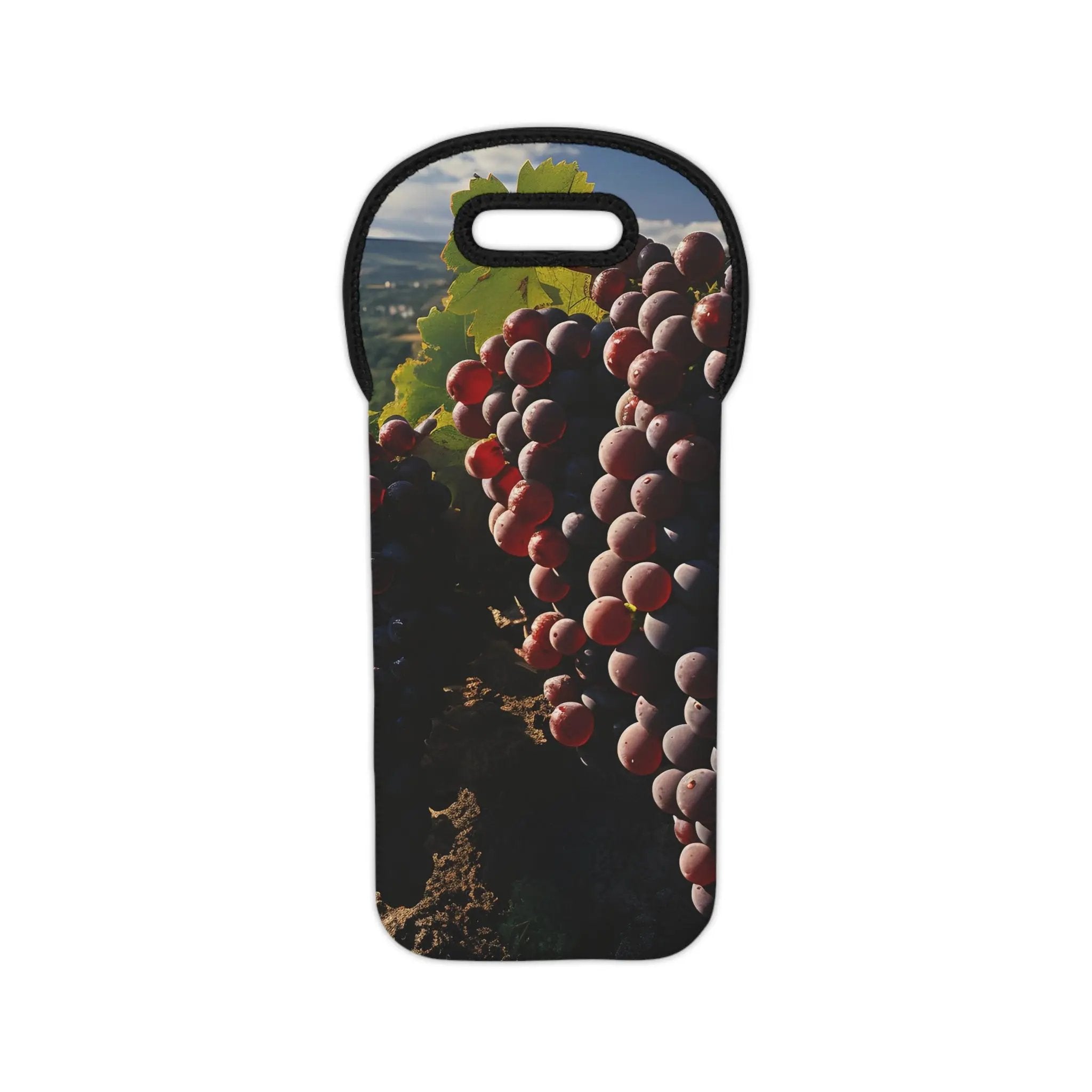 Wine Bags | Wine Bottle Holding Bags with Grapes and Cellars 