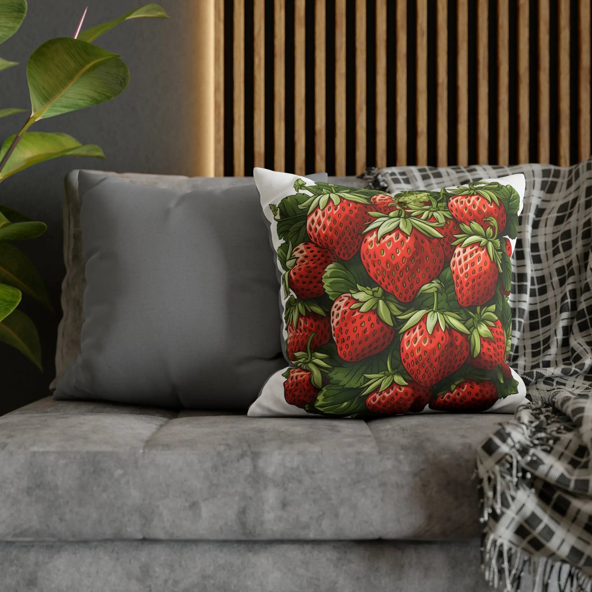 Pillow Sham | Mockup on the couch