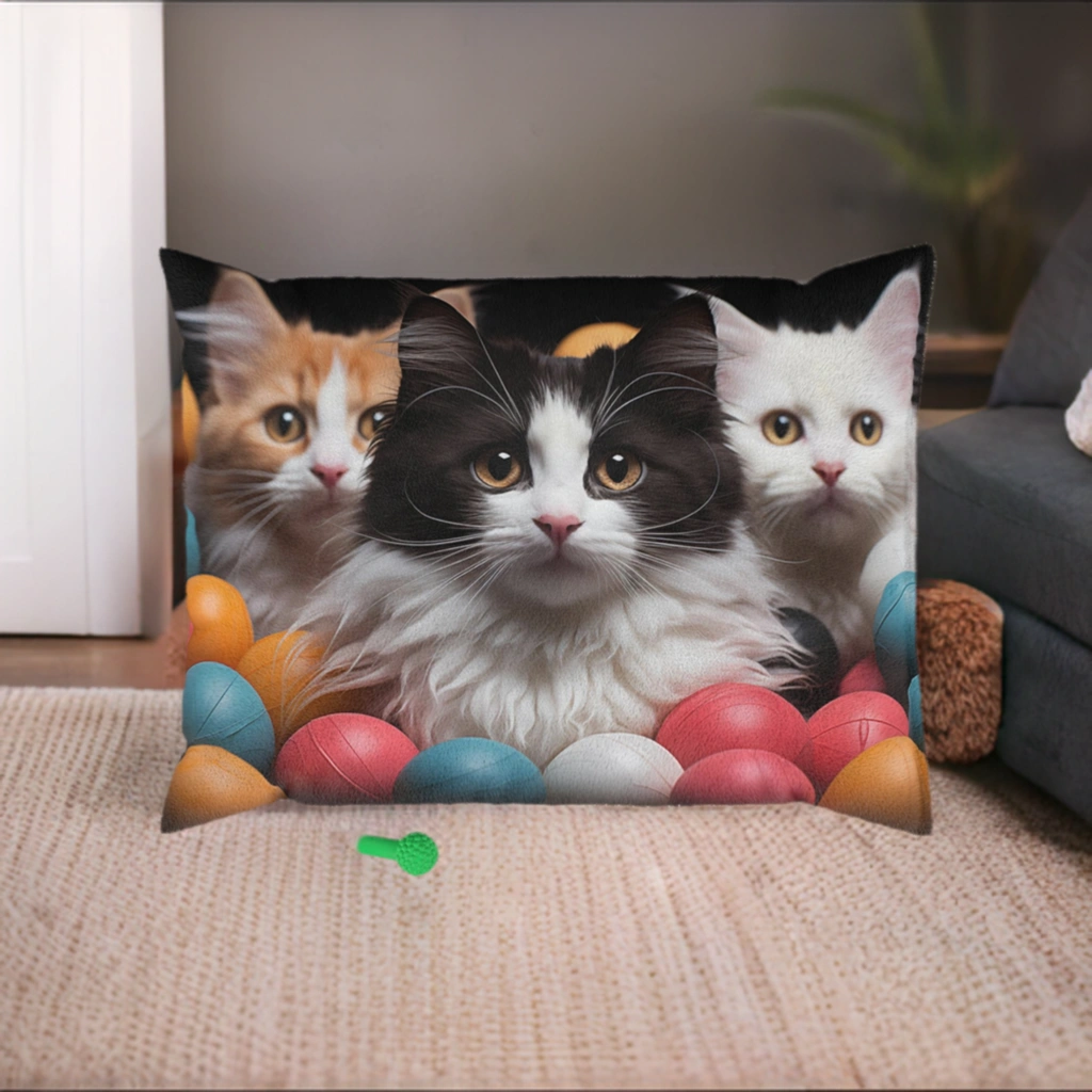 Pet Bed | a group of cats sitting next to each other