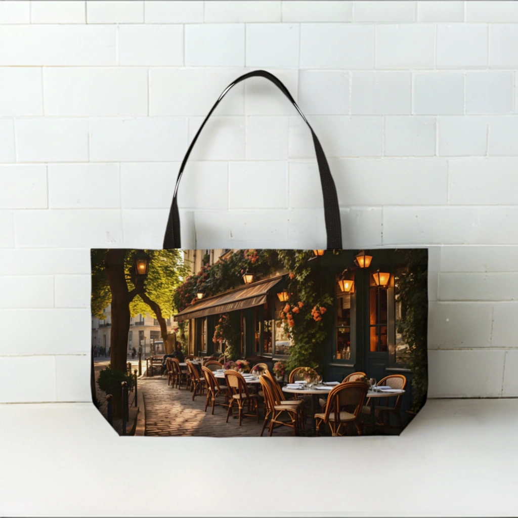 Weekender Tote Bag | A Weekender Bag that Captures Spirit of Paris...